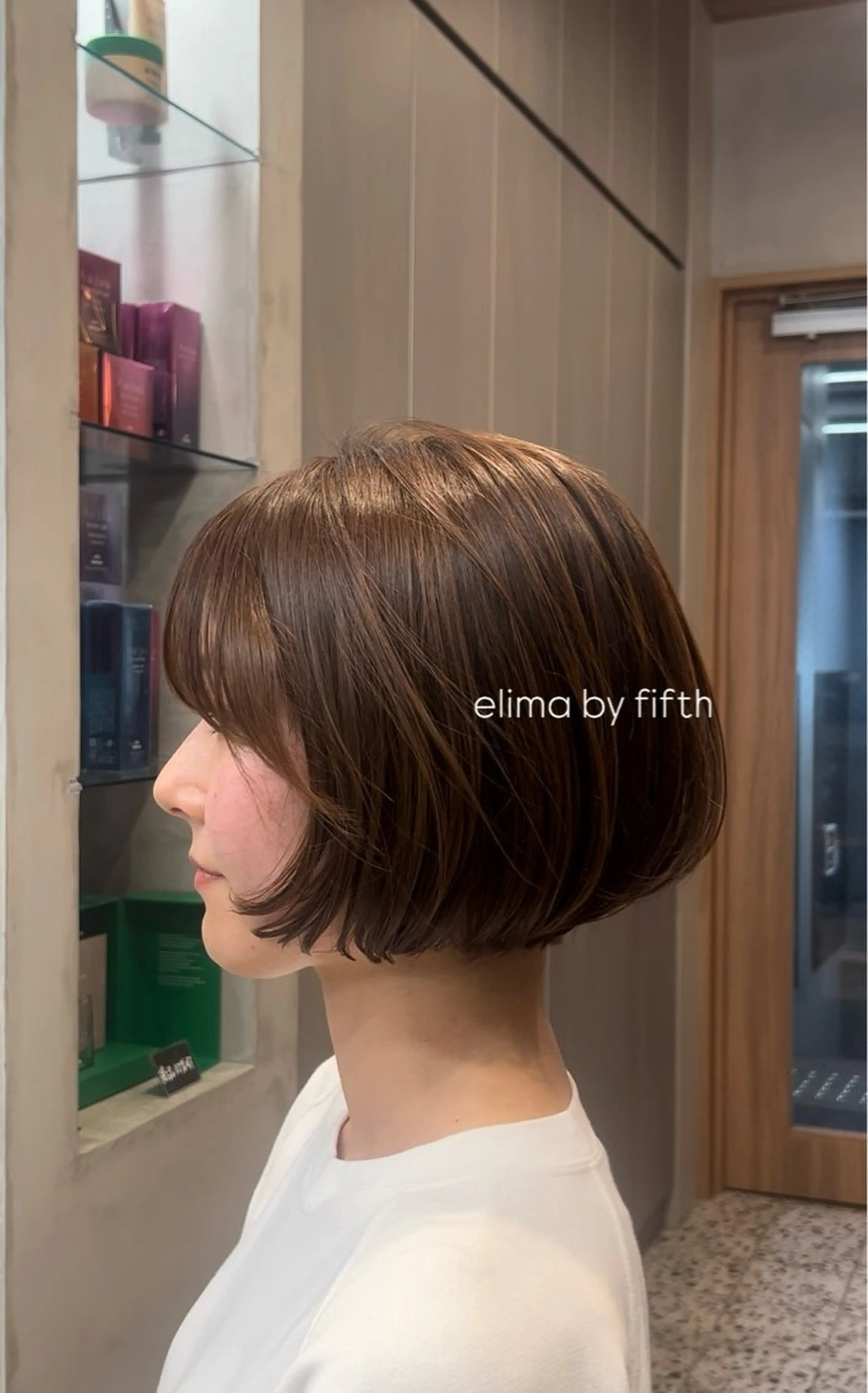 ショート しずく🤍🧸 / fifthパーマのヘアスタイル