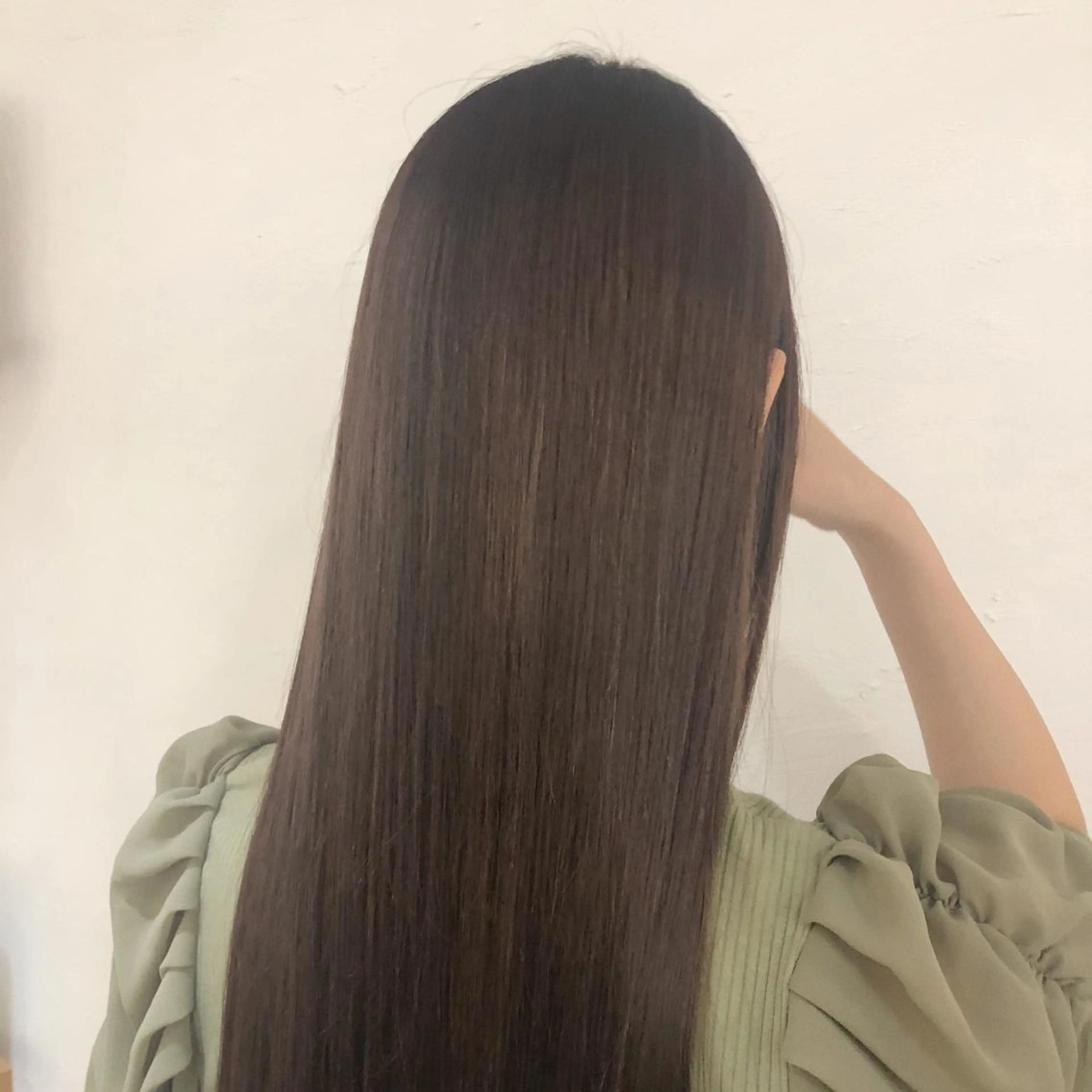 ロング カラー 冨木 雄斗のヘアスタイル