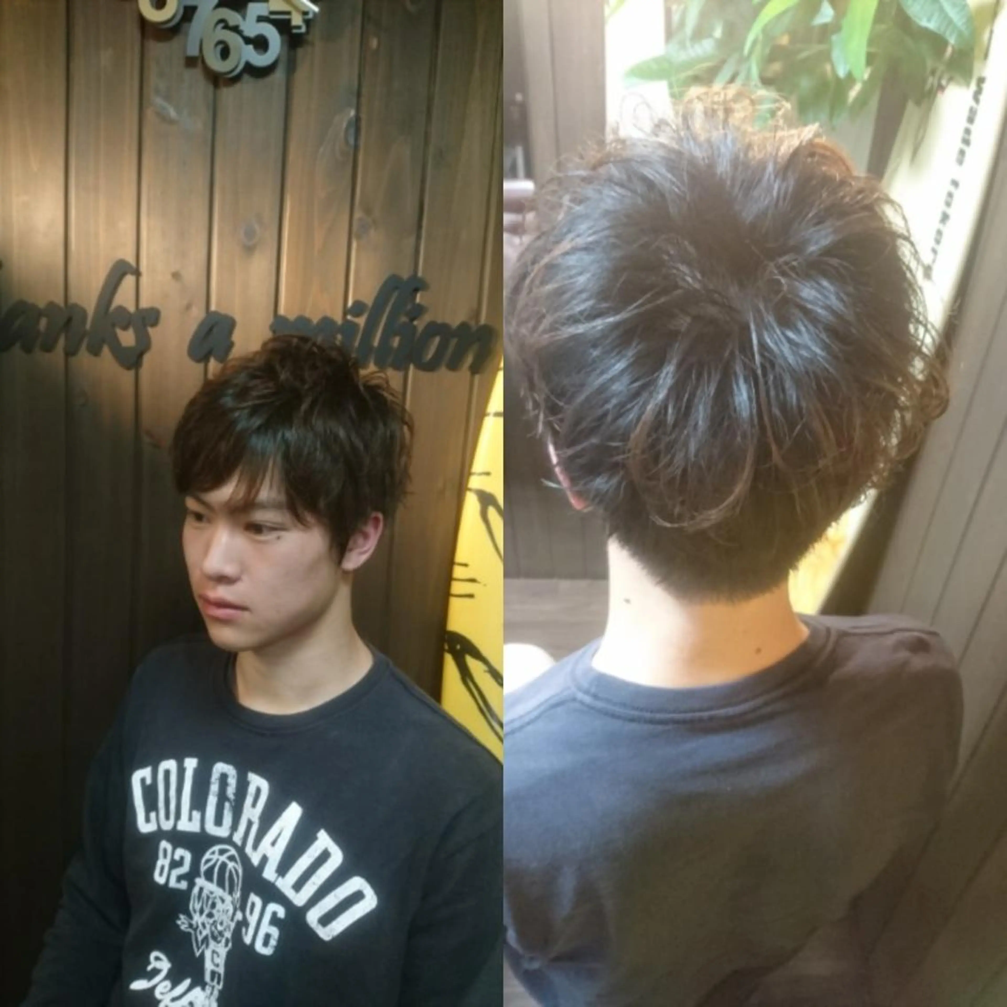 ショート メンズ ショートヘア 岡林 選のヘアスタイル