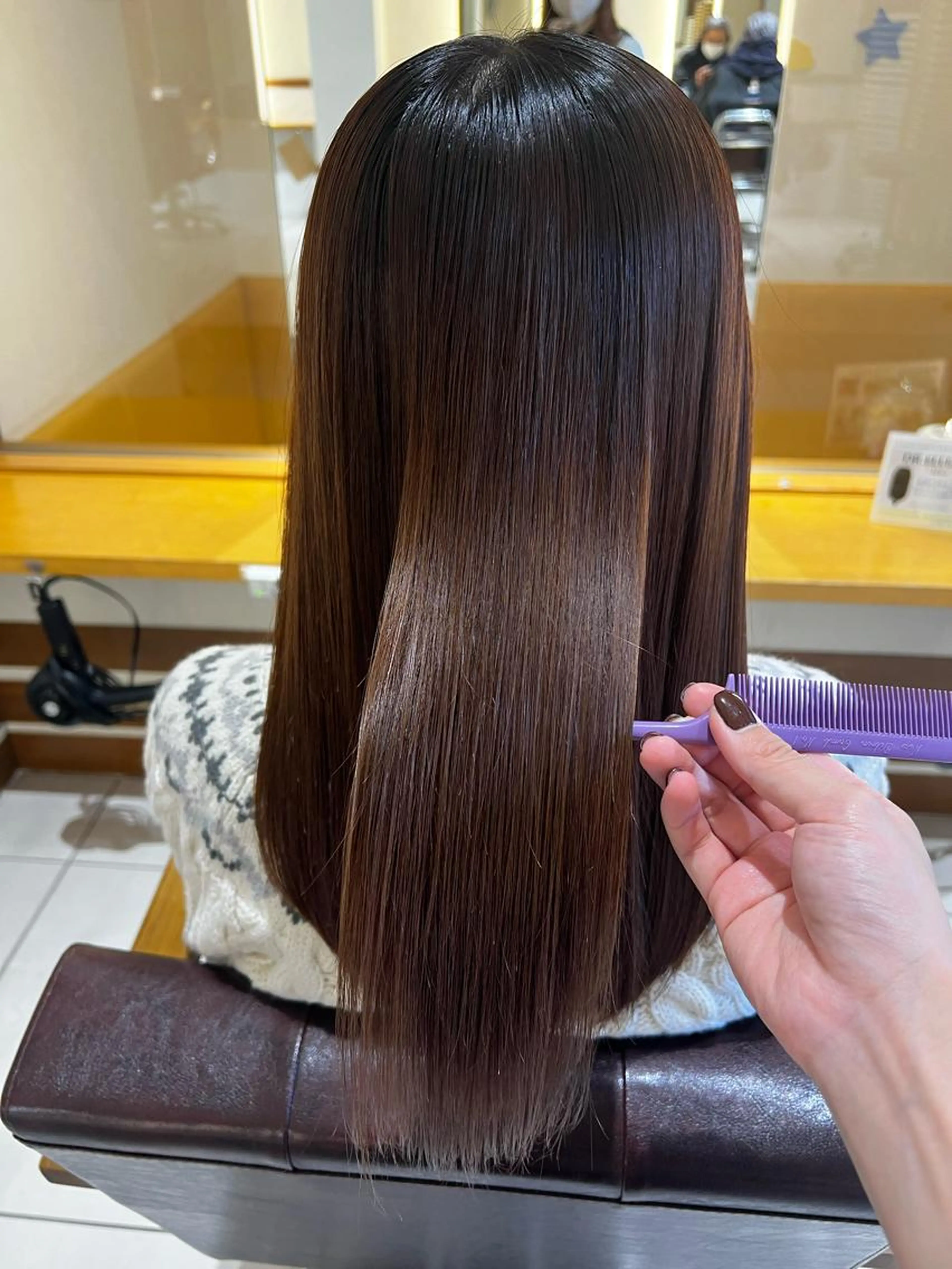 カット＋髪質整形の写真