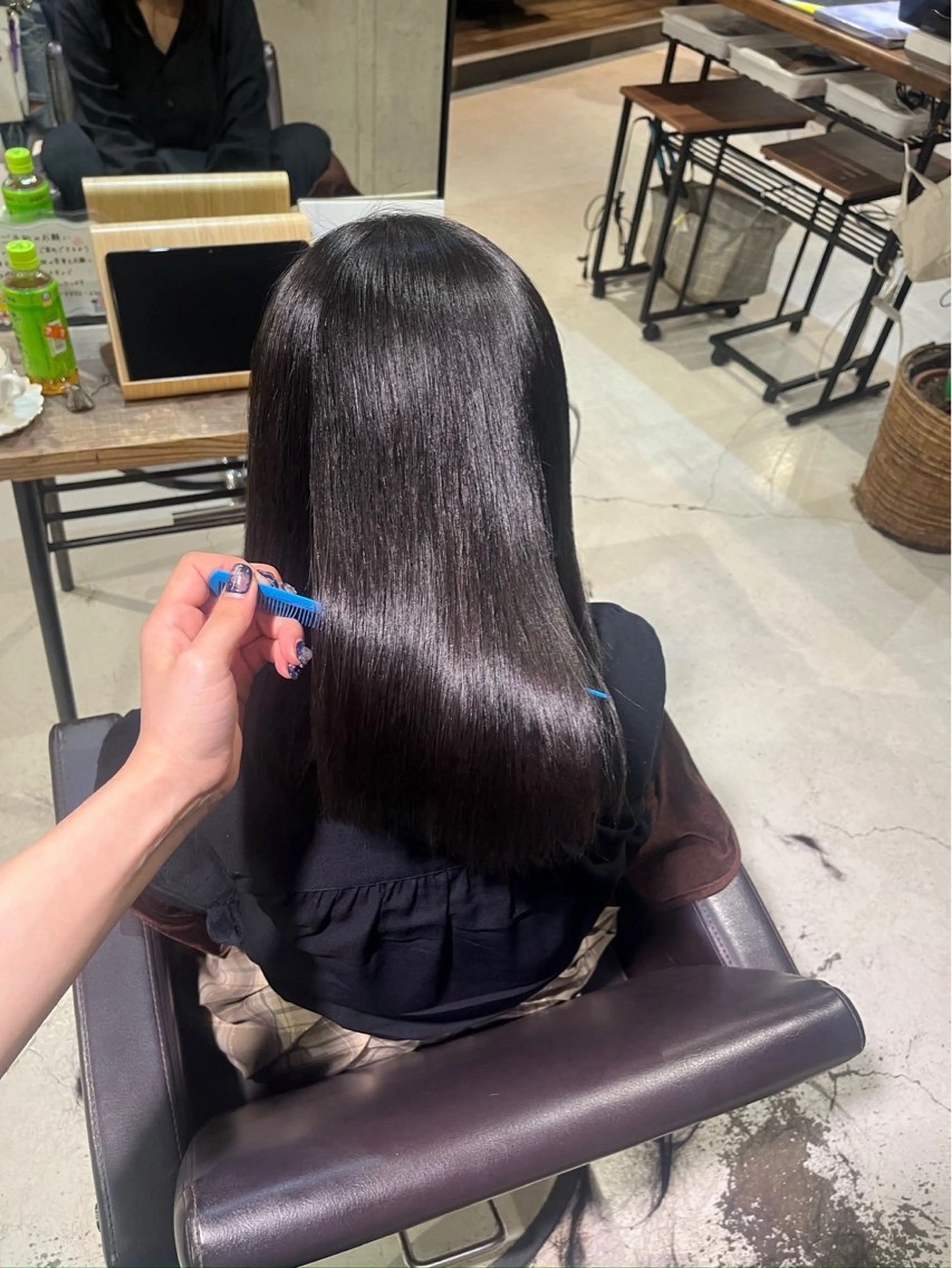 ロング カット トリートメント 【髪質改善】市原 詩織のヘアスタイル