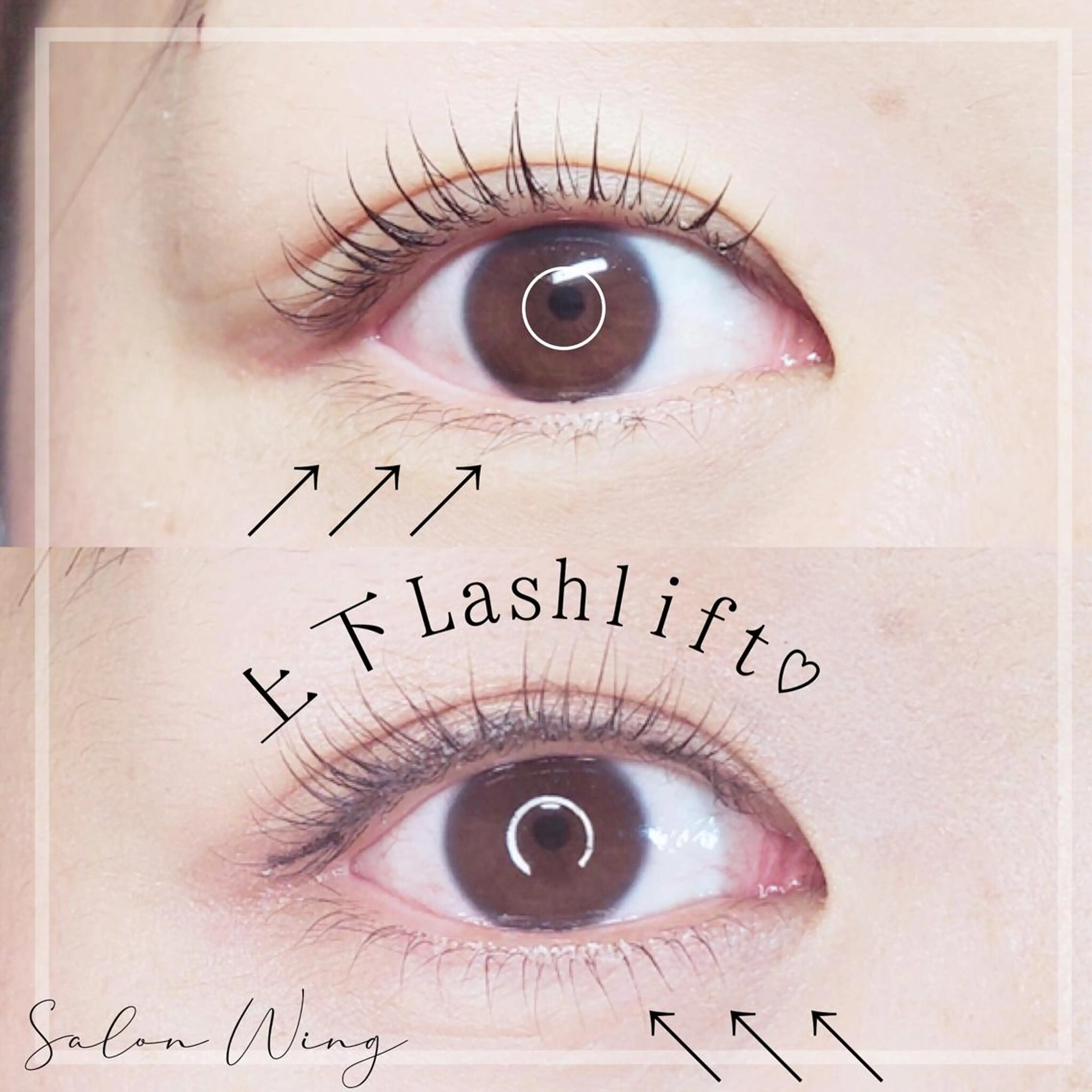 マツエク・マツパ wing rinaのマツエク・マツパデザイン