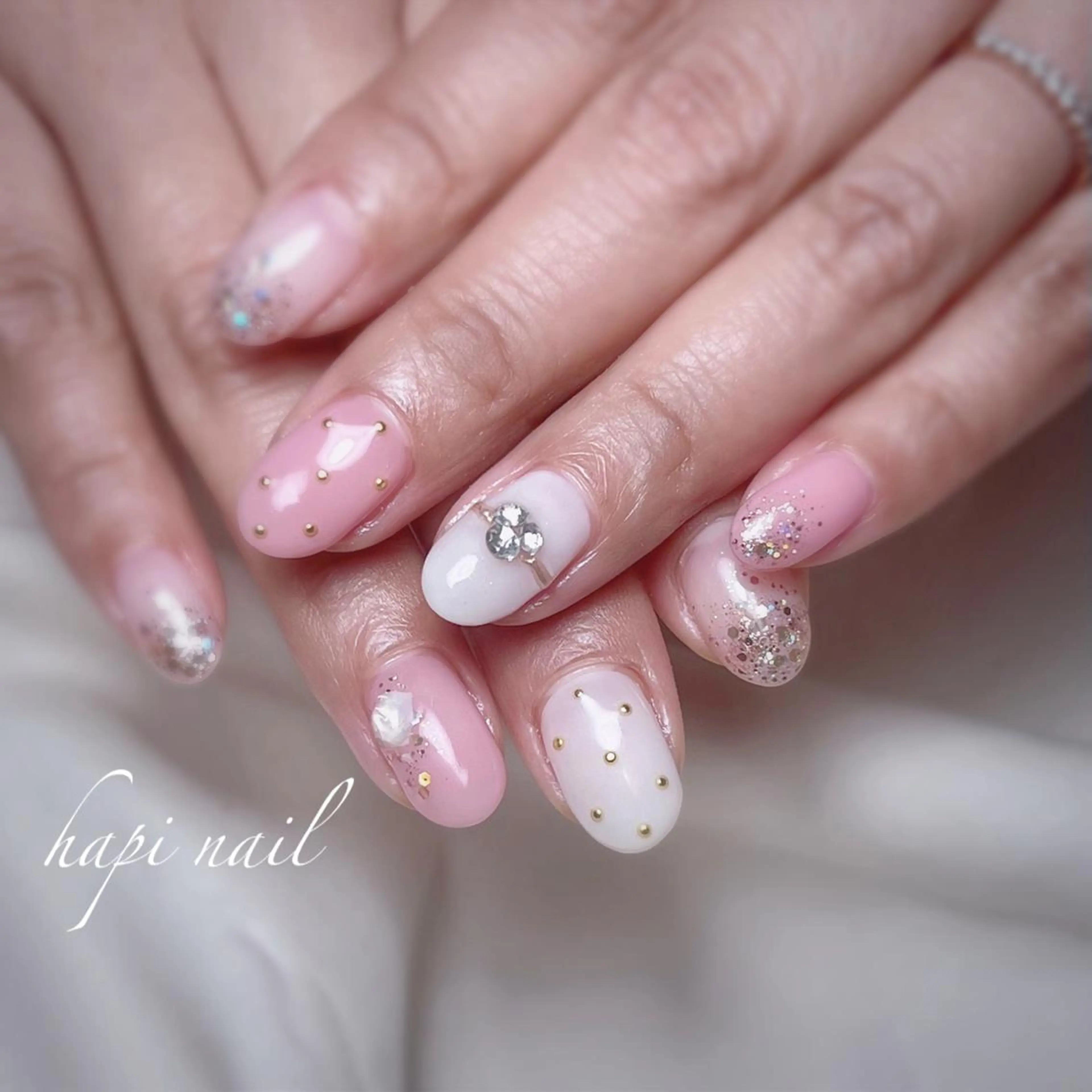 ネイル 【爪の育成専門】深爪・むしり癖・丸い爪・ガサガサなど　　Rio nail所属・Rio nail まなみのネイルデザイン