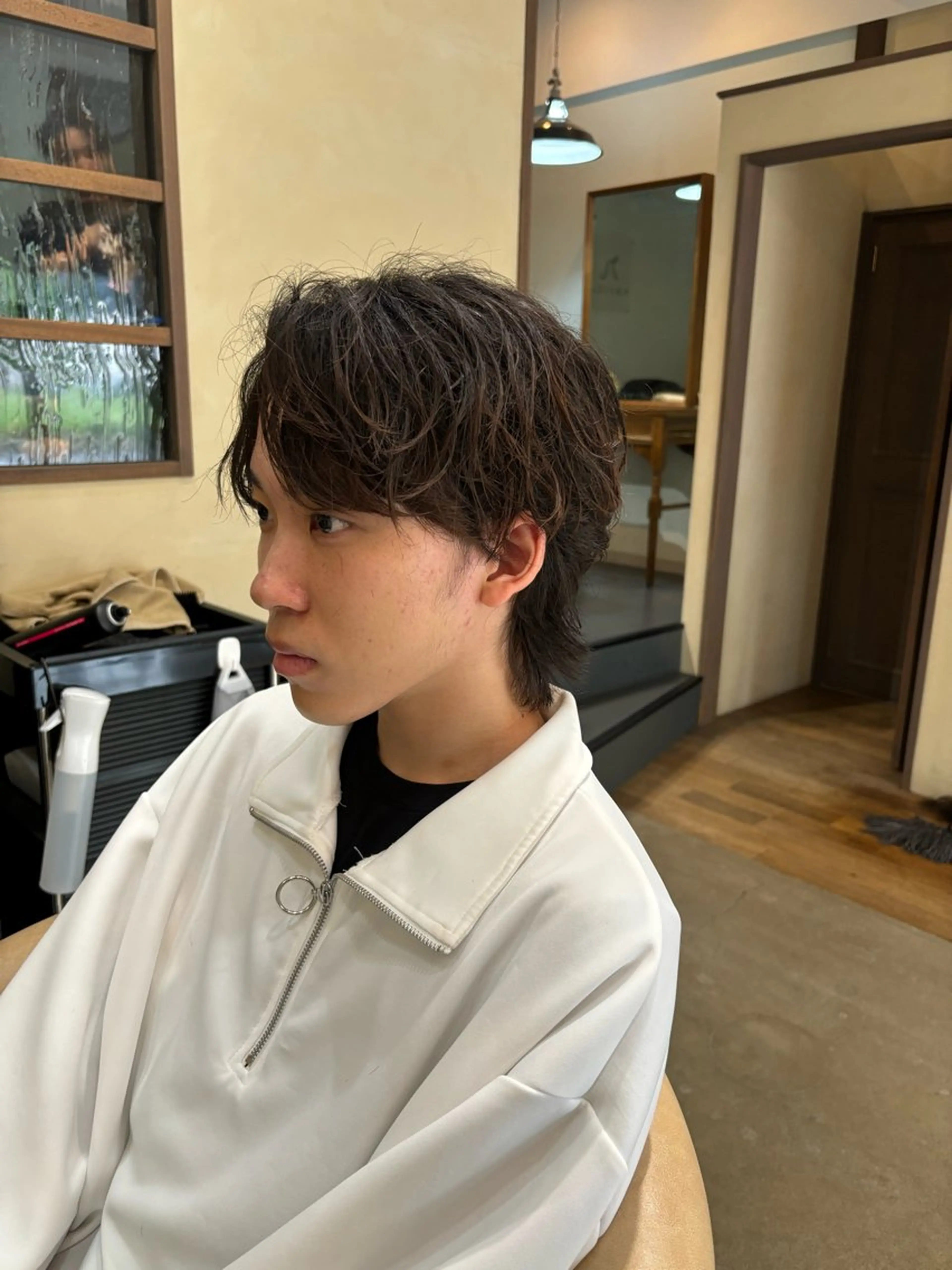 ミディアム メンズ 鹿児島 TSUBASAのヘアスタイル