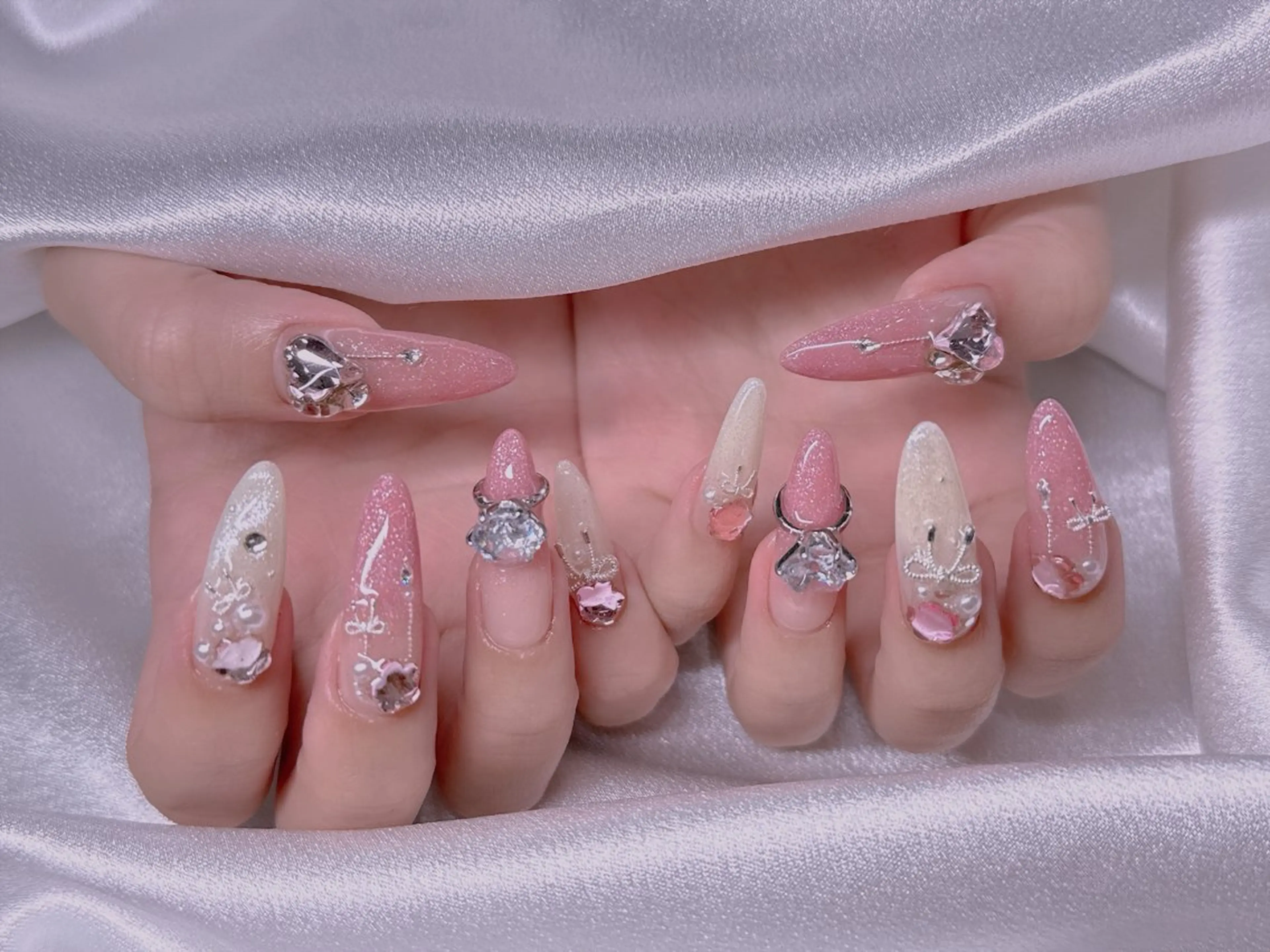 ネイル 長さだし専門店 M2　rikaのネイルデザイン