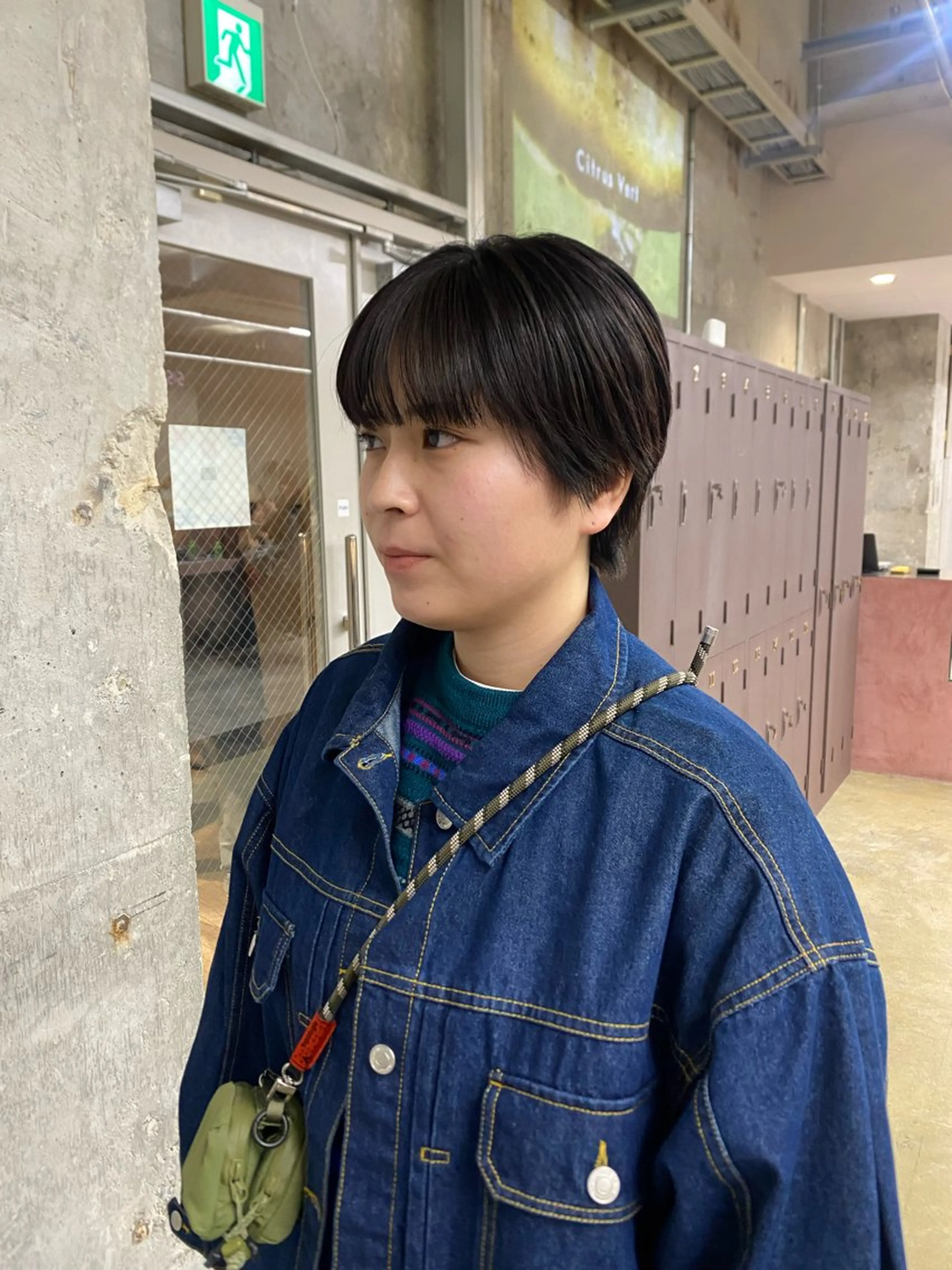 ショート 暖色カラー/オリーブ /ミニボブ/白柳美空のヘアスタイル