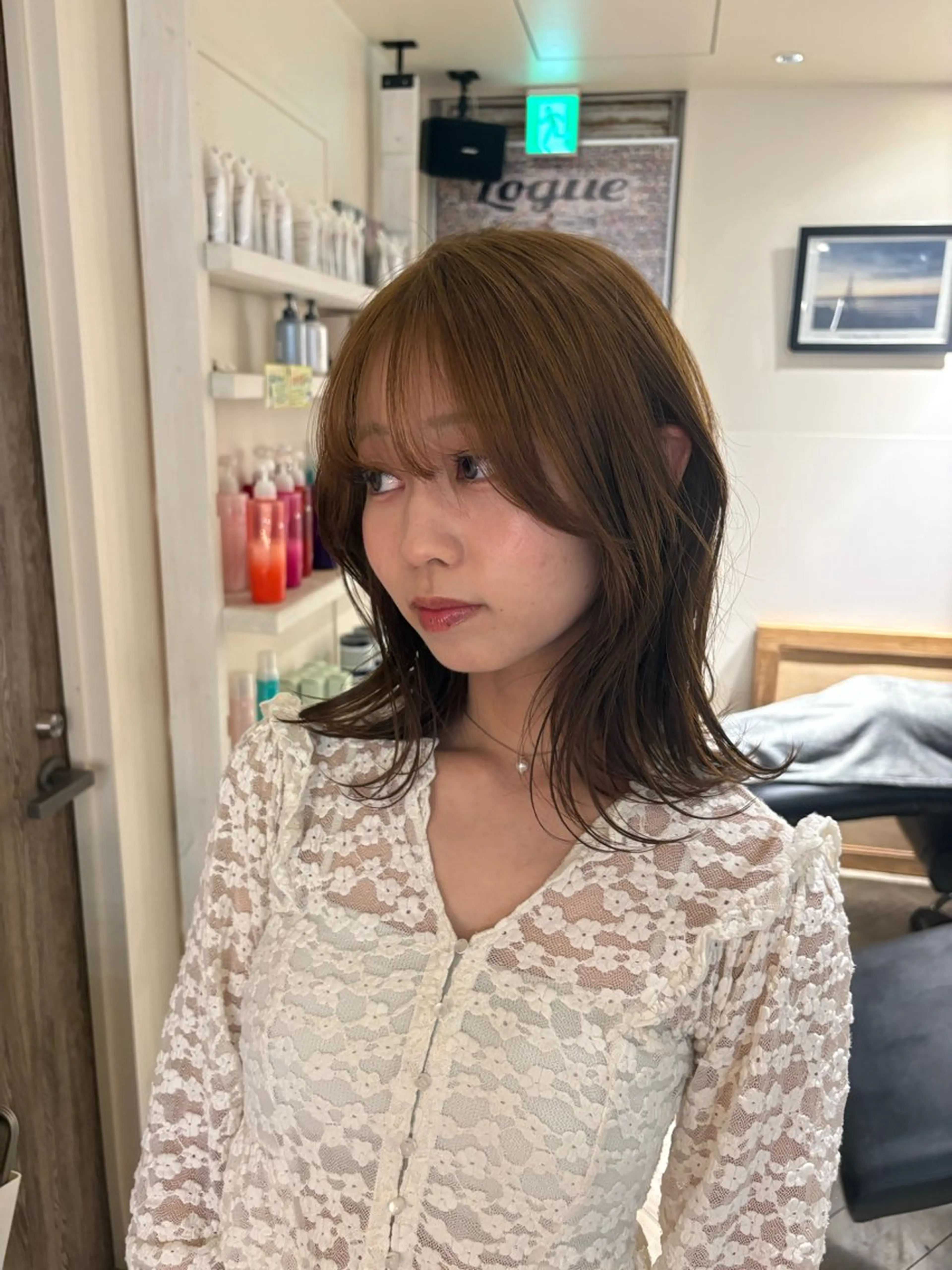 ミディアム ヘアカラー 透明感カラー 🧚‍♂️さえのヘアスタイル