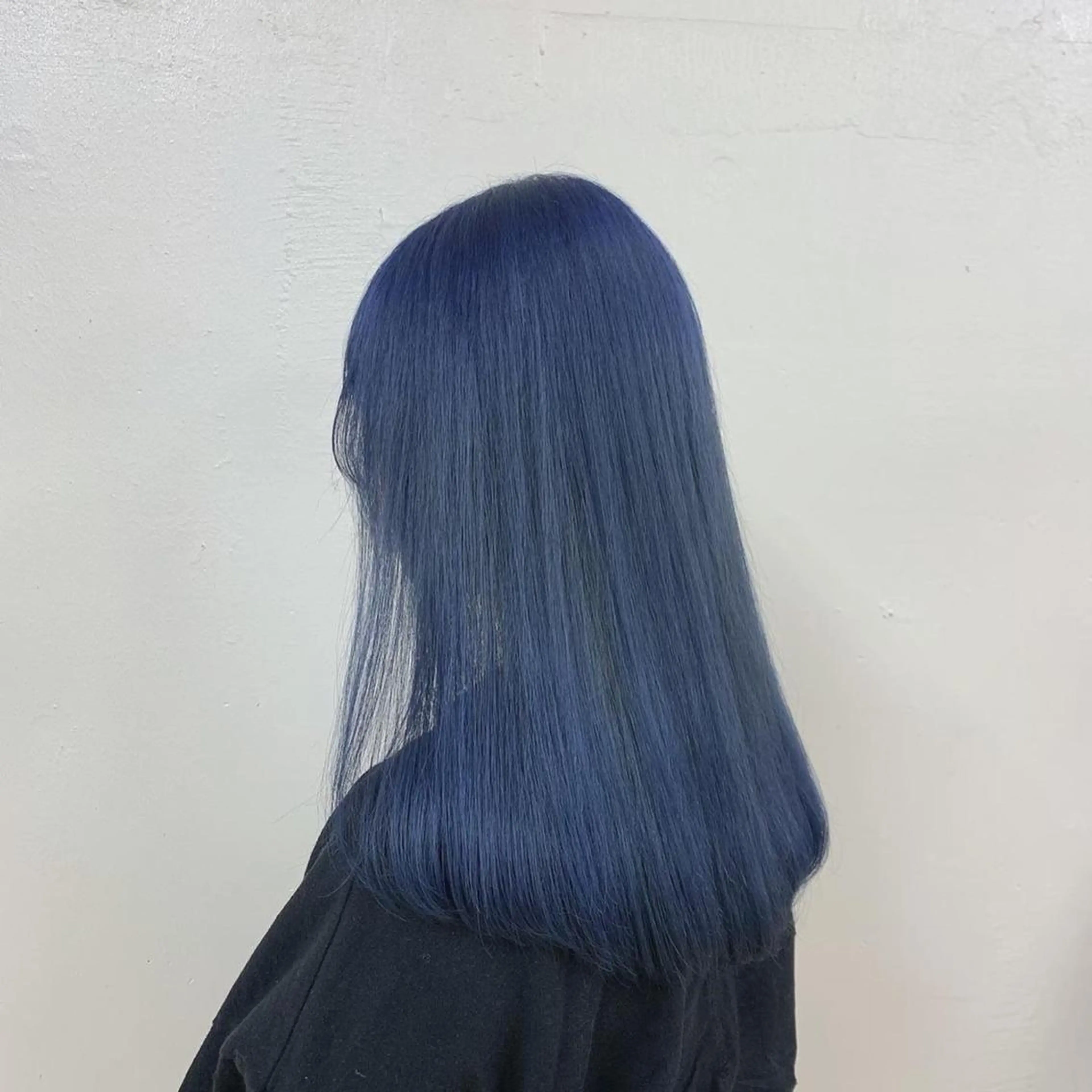 ロング カラー 名古屋ムラ修正 ハイトーンのヘアスタイル