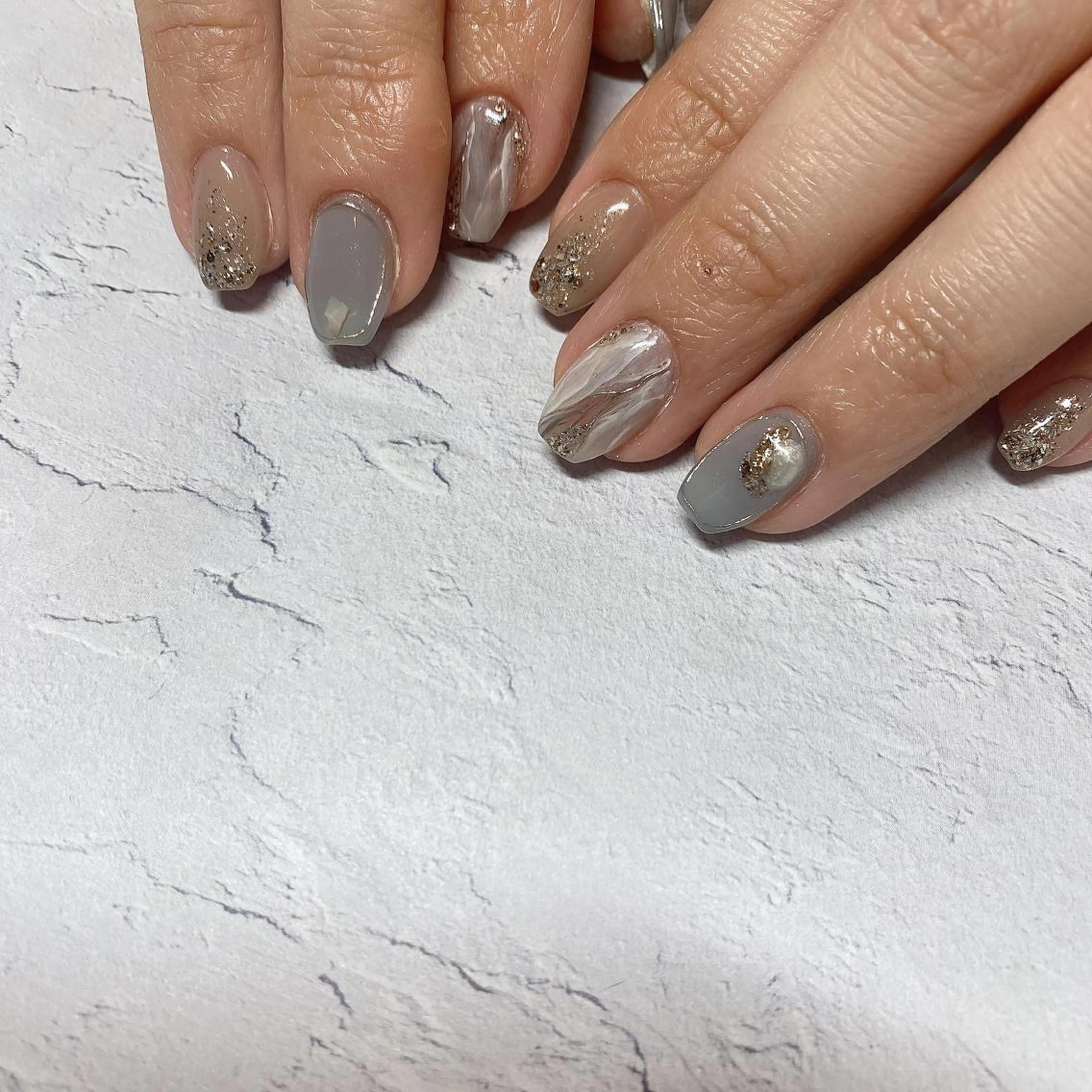 ネイル ハンドネイル Sympa:) YURIKAのネイルデザイン