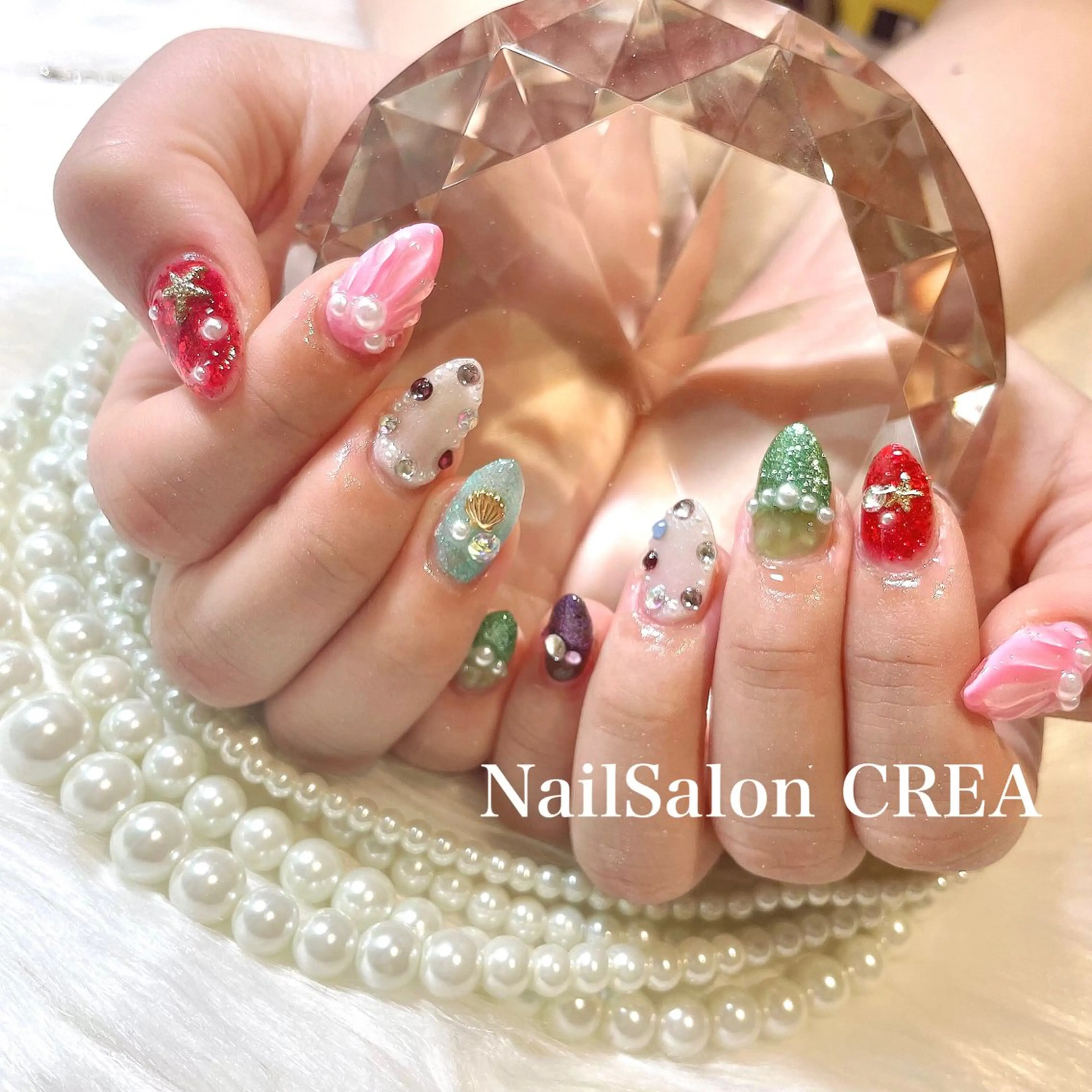 ネイル ハンドネイル NailSalon CREAのネイルデザイン