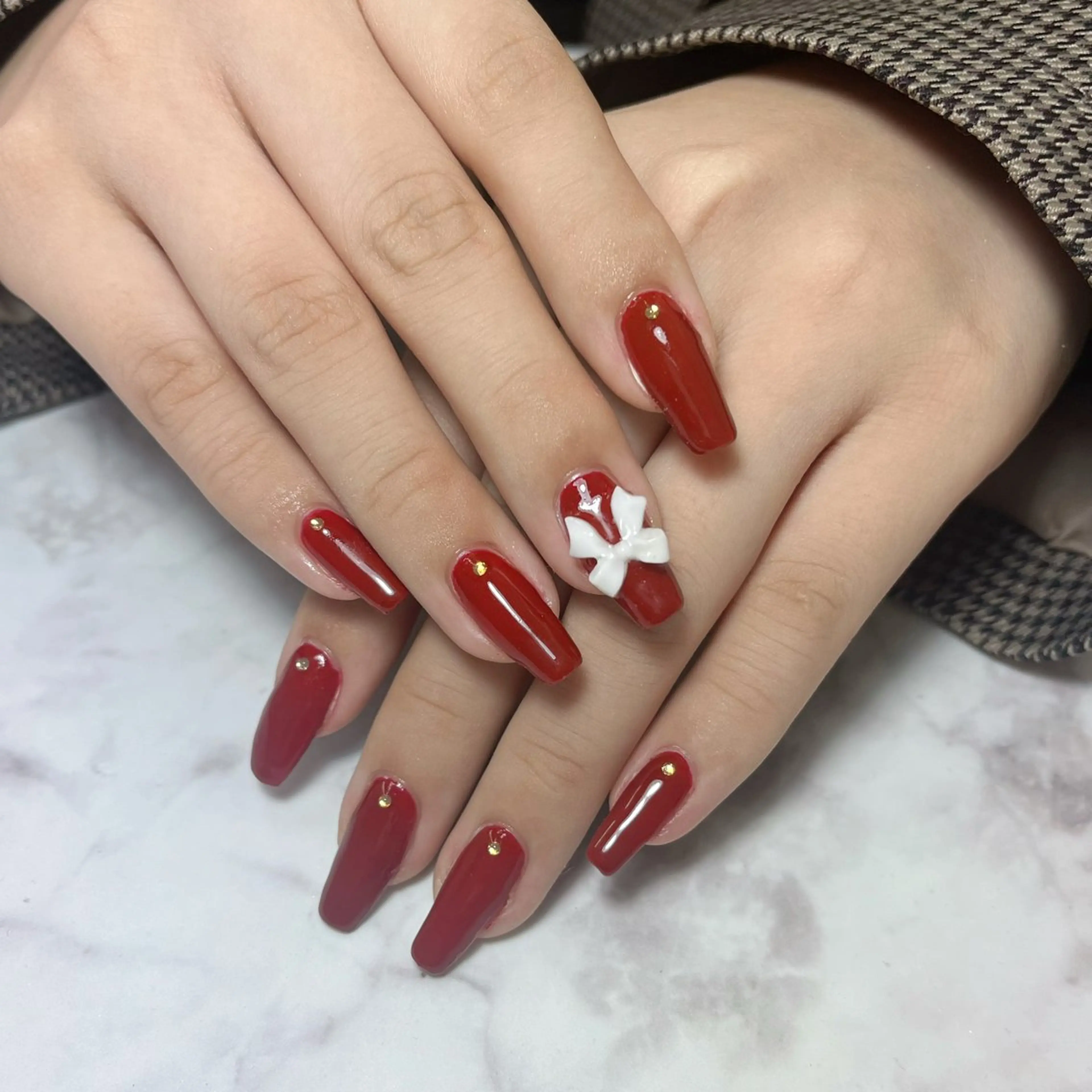 ネイル 仲宗根　凜 りとるうねるま所属のネイルデザイン