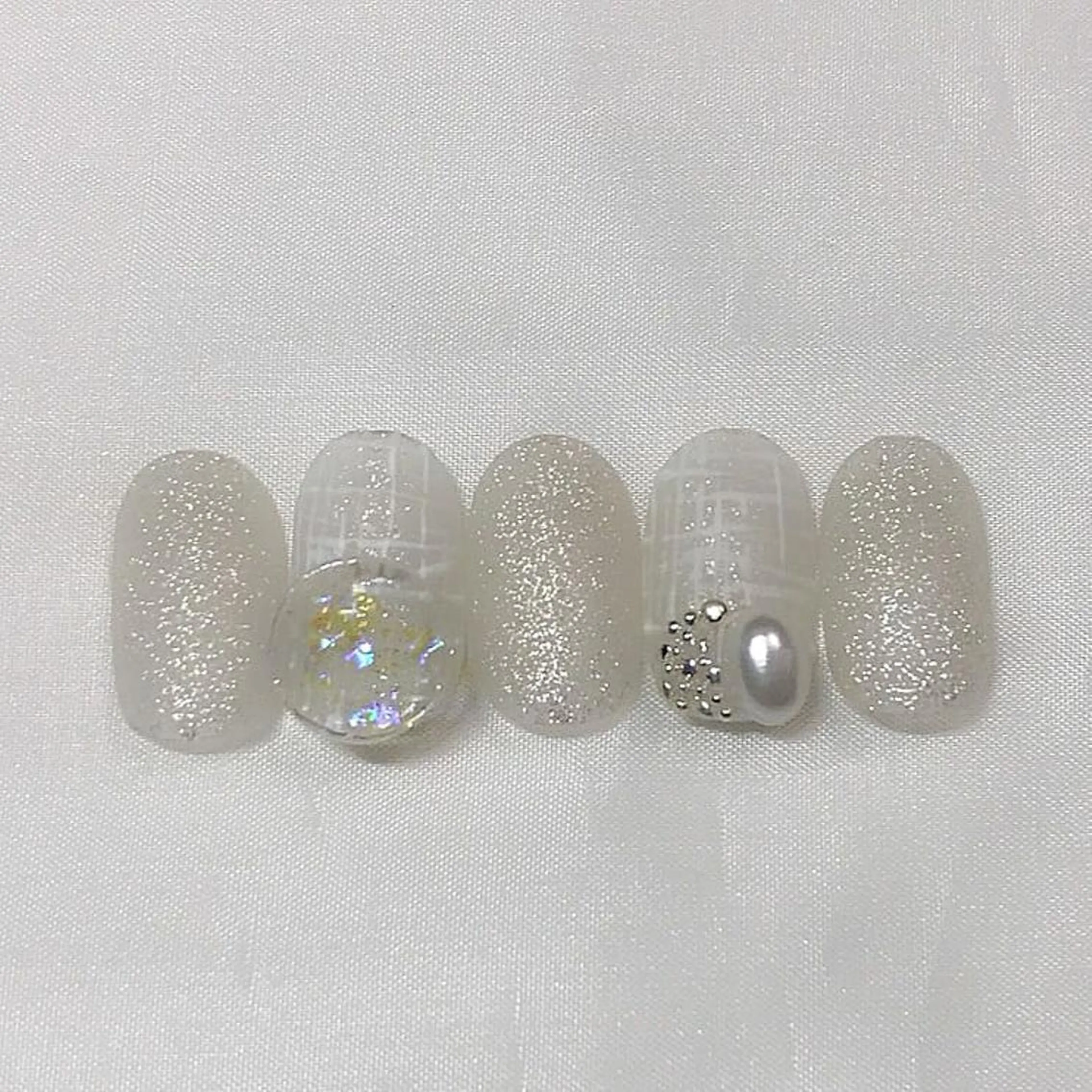 ネイル ツイードネイル ハンドネイル ハンドケア lylynail YUUKAのネイルデザイン