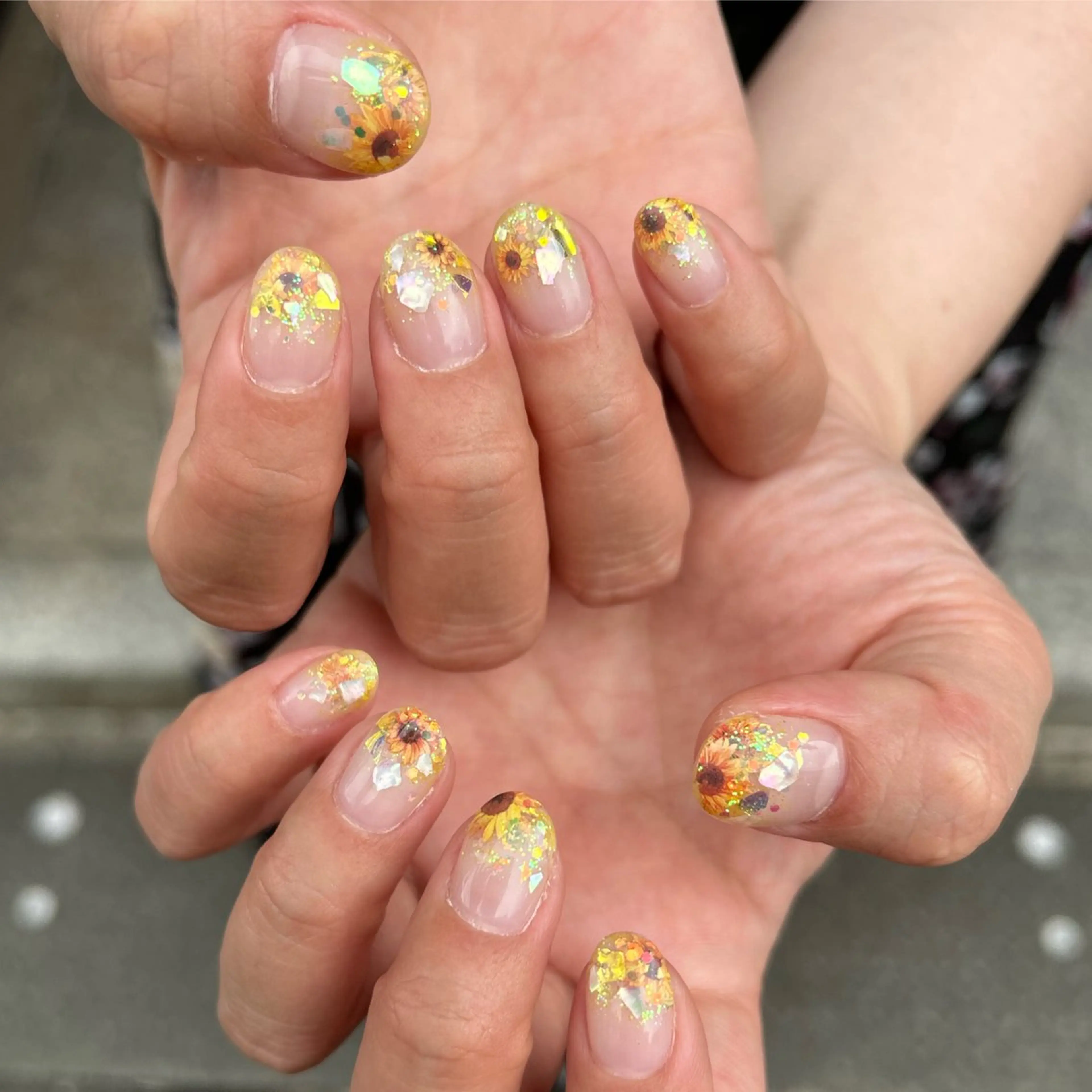 ネイル ハンドネイル フットネイル ✴︎ Delightのネイルデザイン