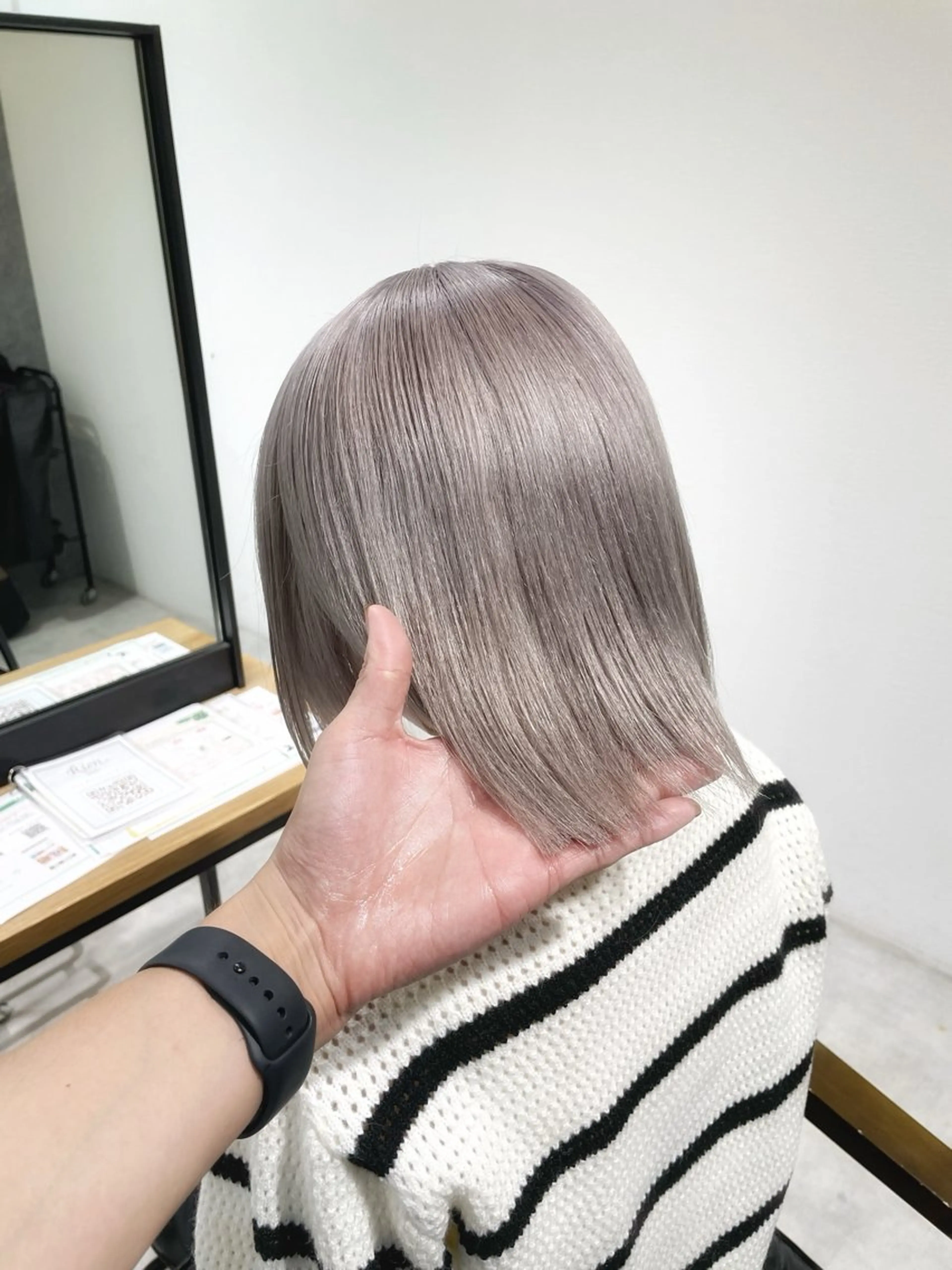 ショート カラー 田中大星 /ボブ 縮毛矯正のヘアスタイル