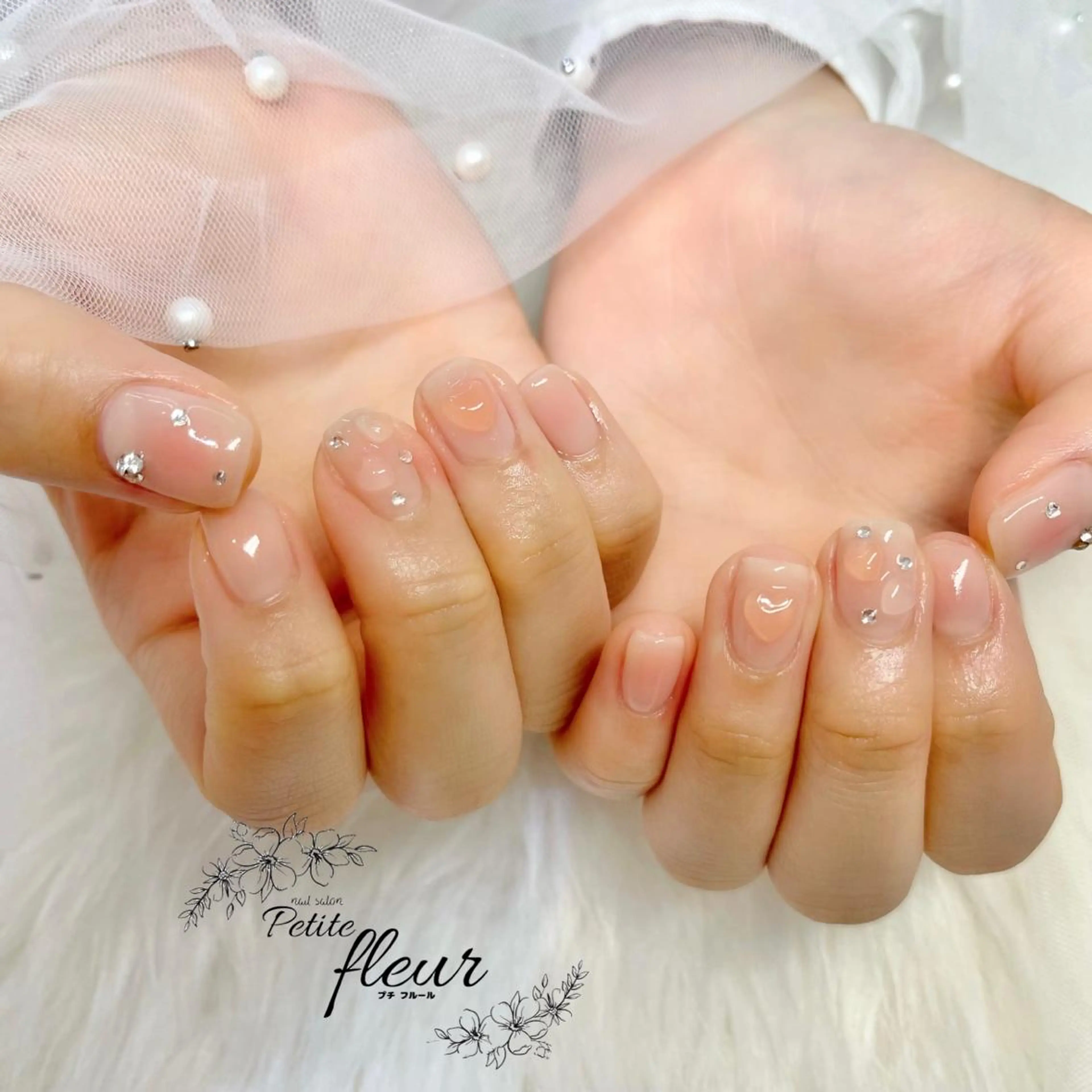 ネイル ❁⃘*。Petite fleur❁⃘*りさのネイルデザイン