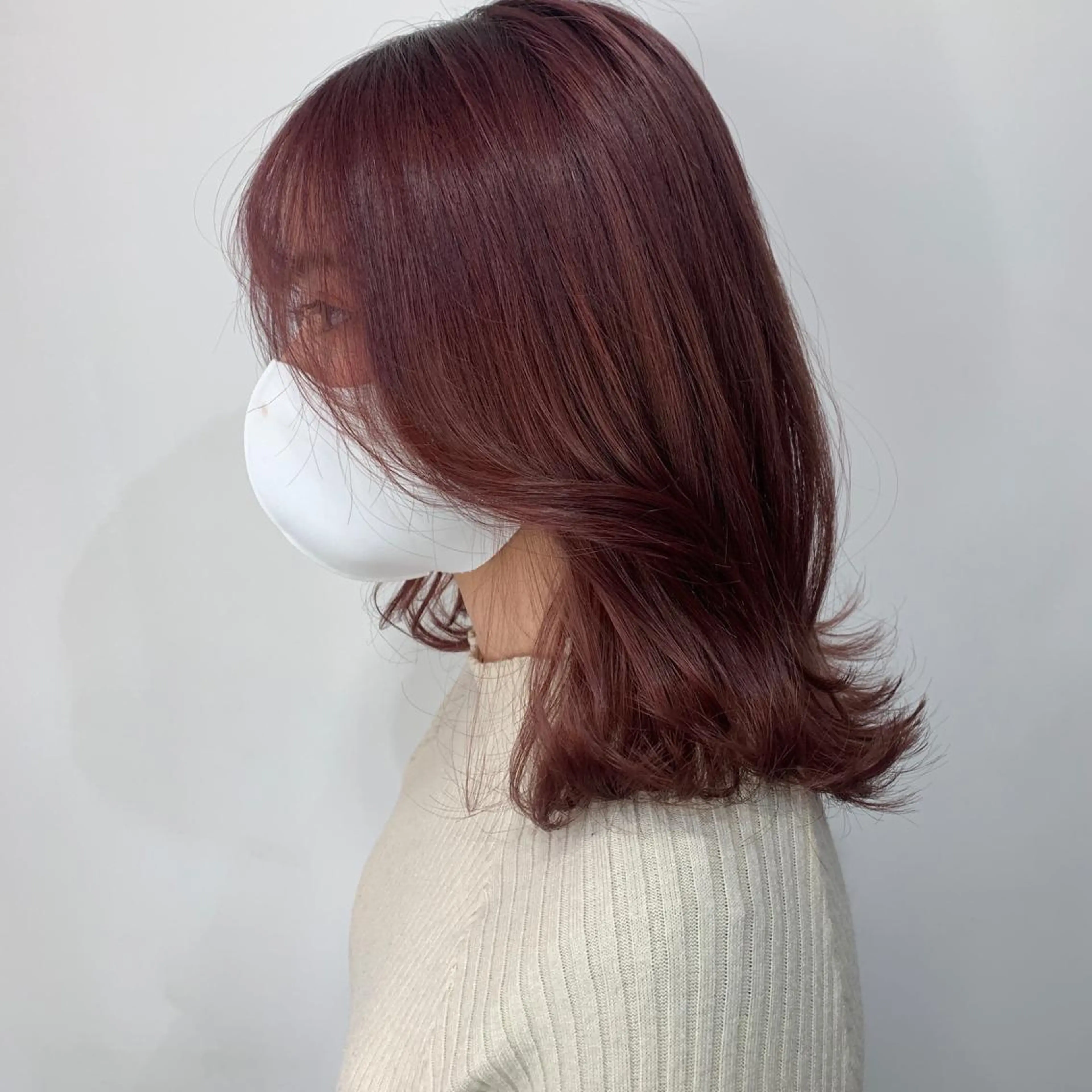 ミディアム カラー HARUKA韓国ヘア /Luana梅田のヘアスタイル