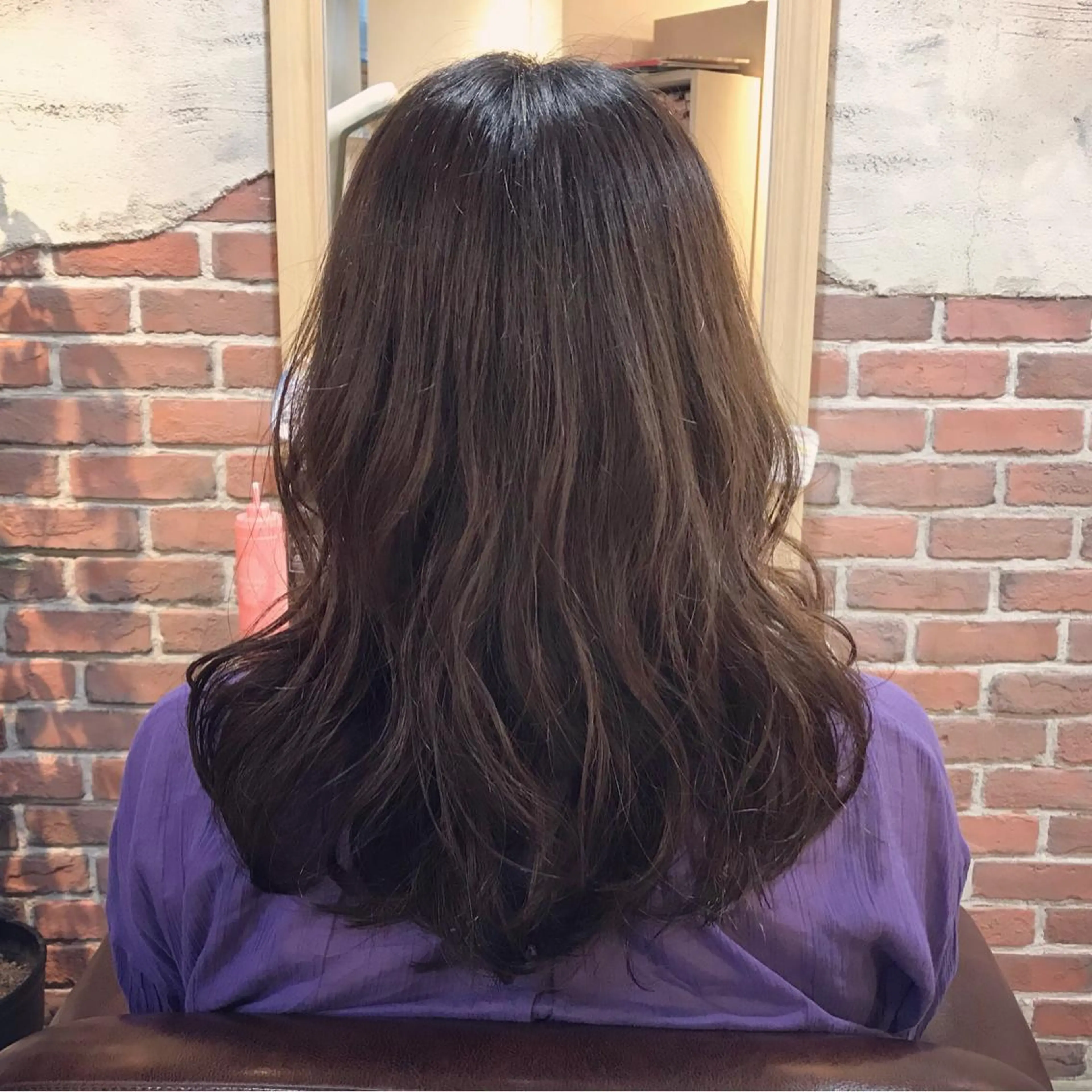 ロング パーマ レイヤーカット/ 根本瑠実のヘアスタイル