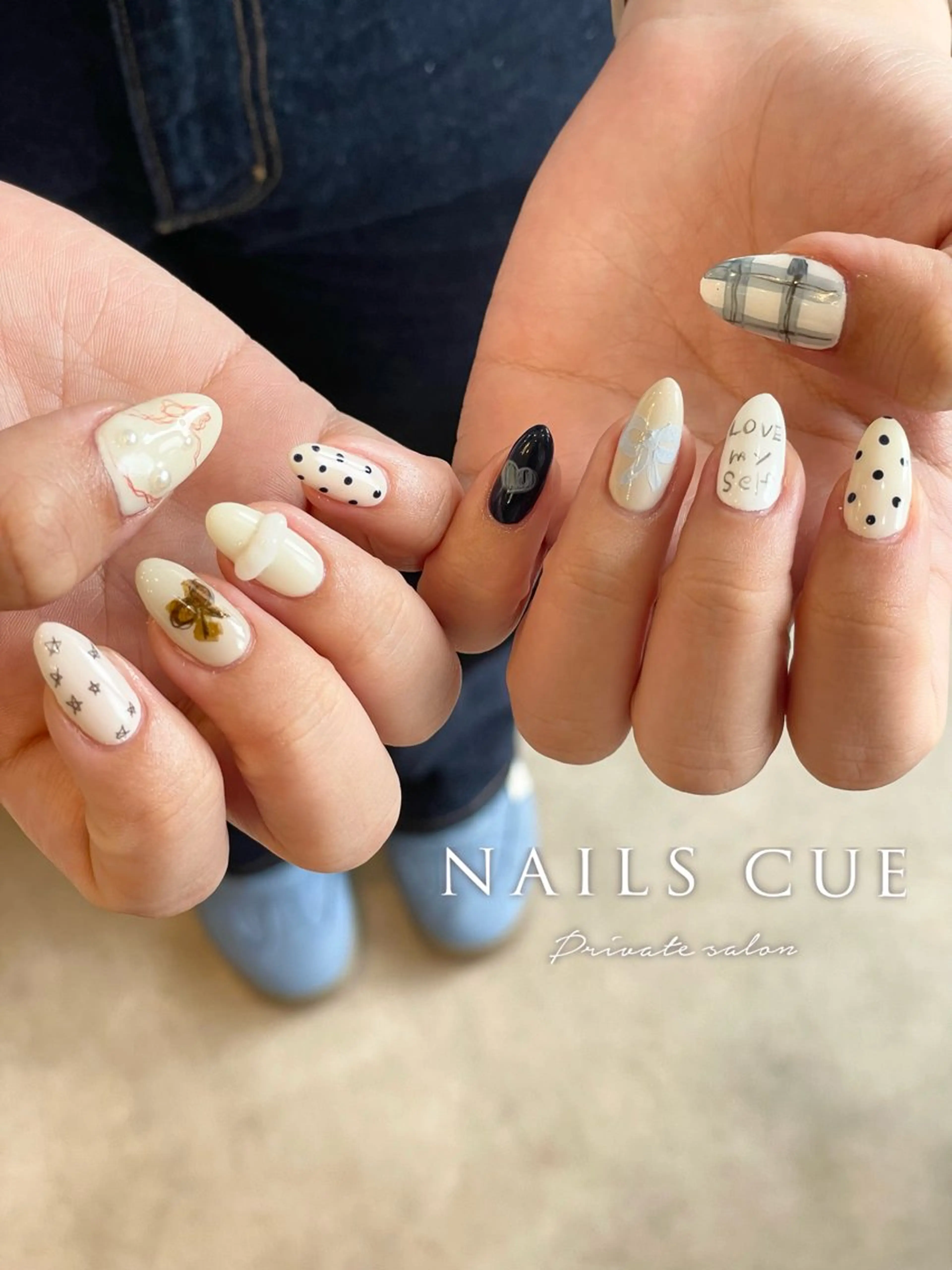 ネイル NAILS CUE Manaのネイルデザイン