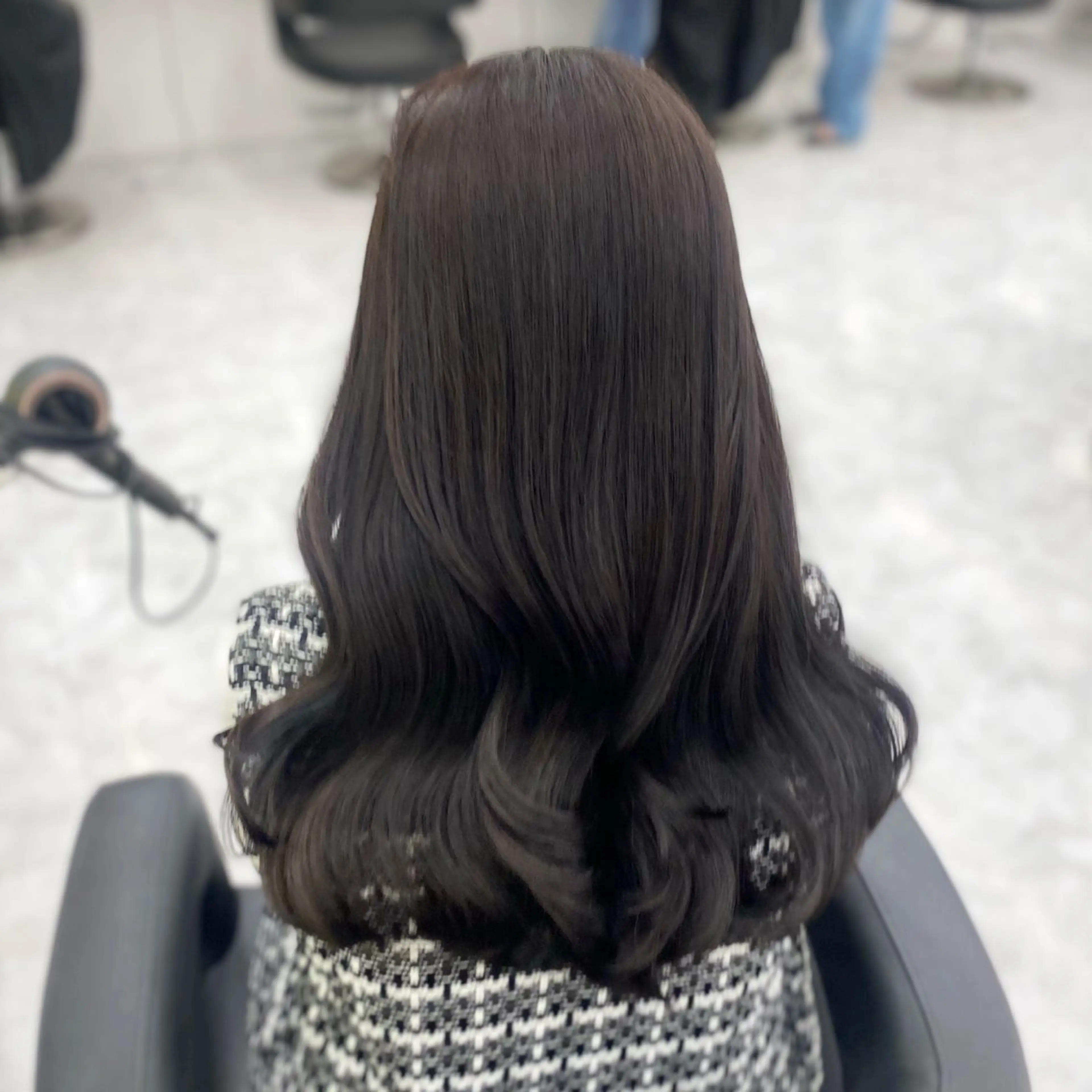 ミディアム カラー パーマ ヘアアレンジ メンズ キッズ グレージュ ヘアカラー 💖横浜ブリーチなし 💖MIHOのヘアスタイル