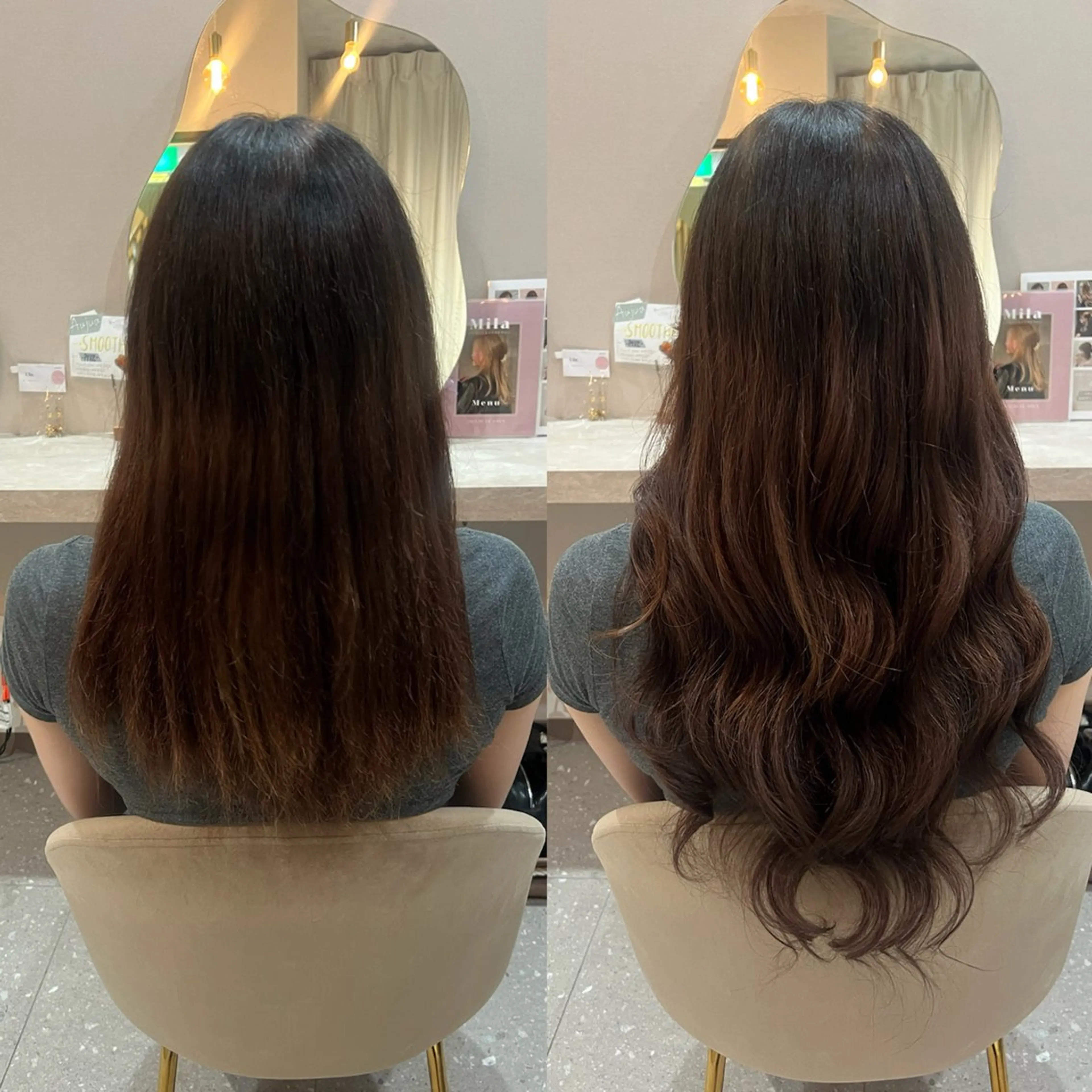 セミロング Mila misakiのヘアスタイル