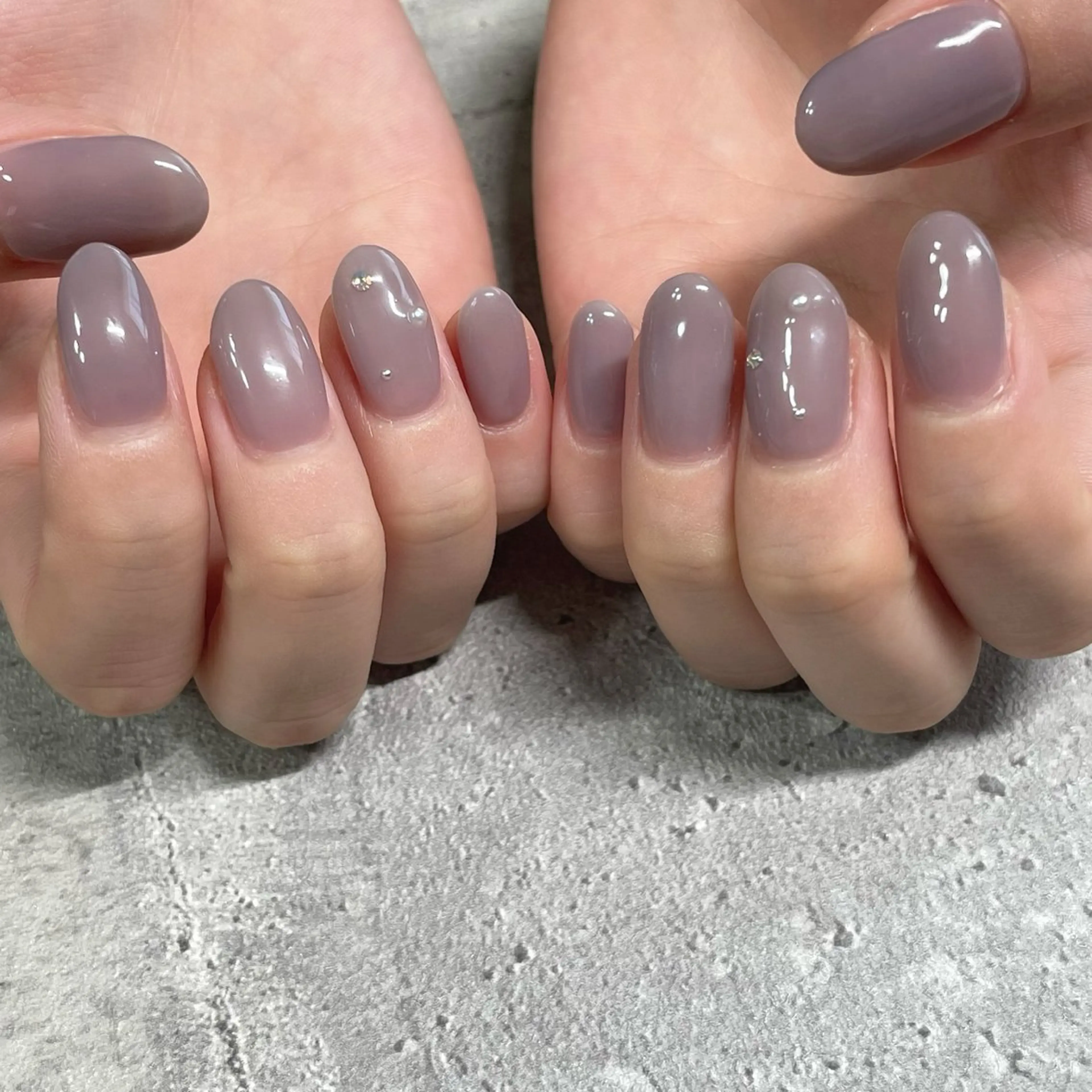 ネイル ジェルネイル シンプルネイル 東 千夏のネイルデザイン