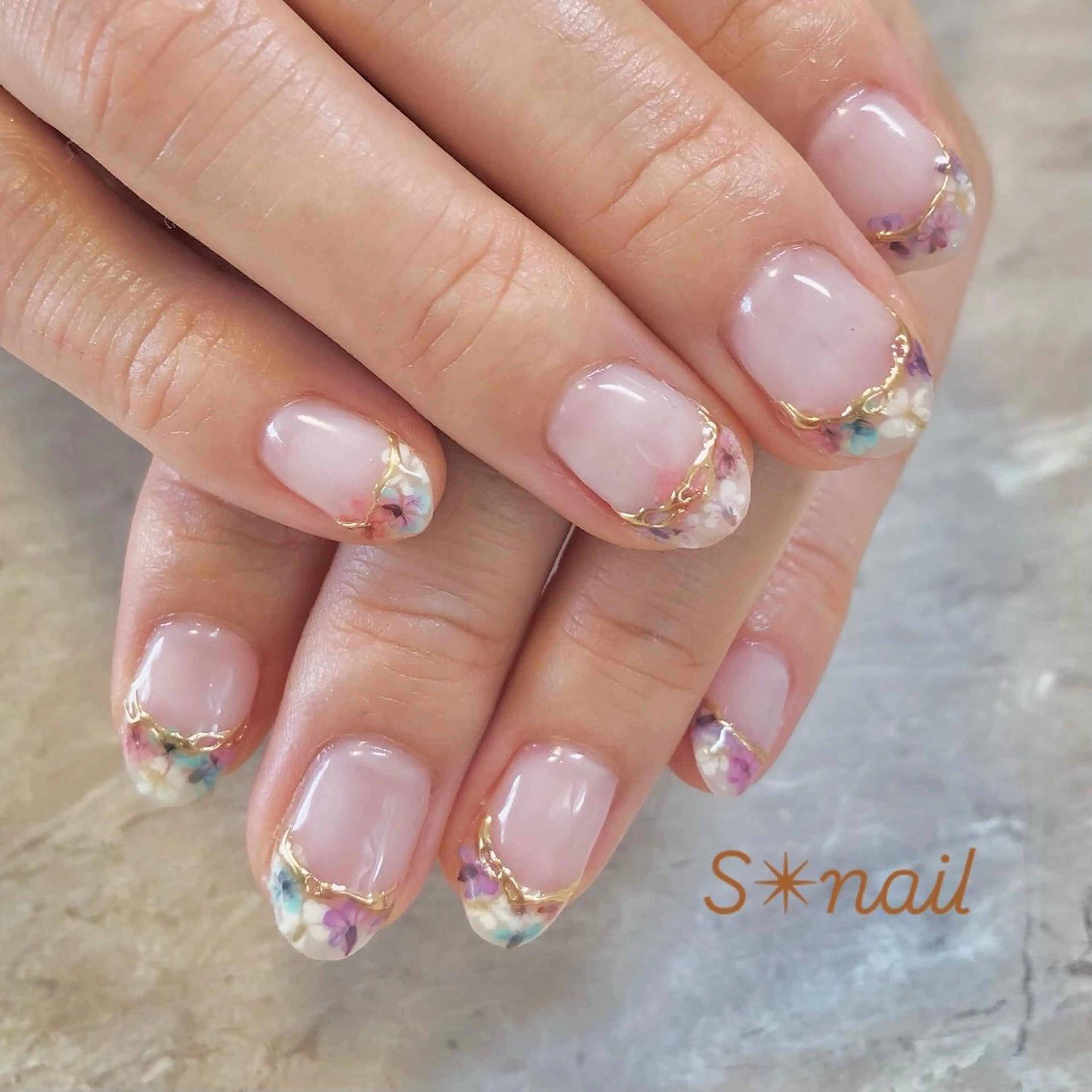 ネイル 持ち込み ハンドネイル S nailのネイルデザイン