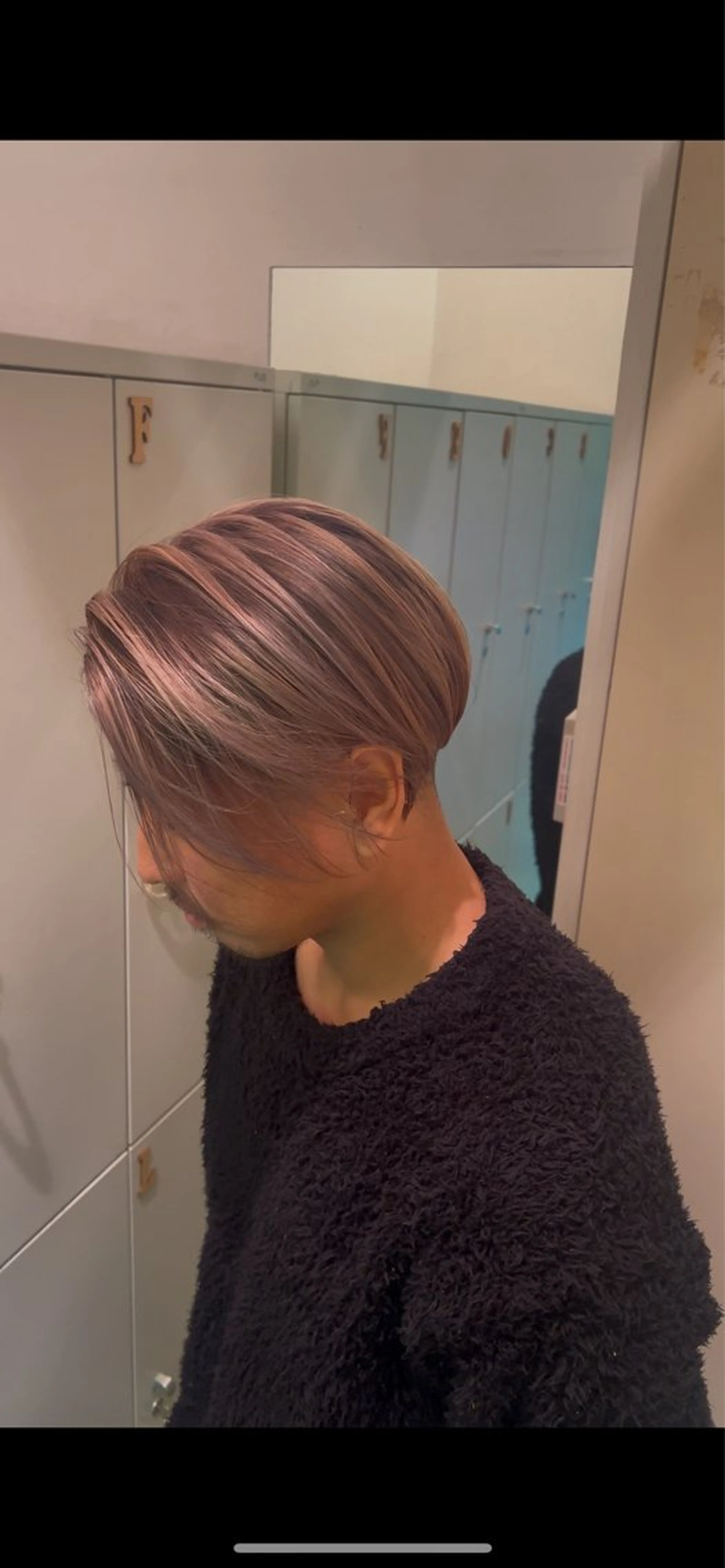 カラー メンズ メンズバレイヤージュ バレイヤージュ ハイトーンカラー/エ クステ/デザインのヘアスタイル