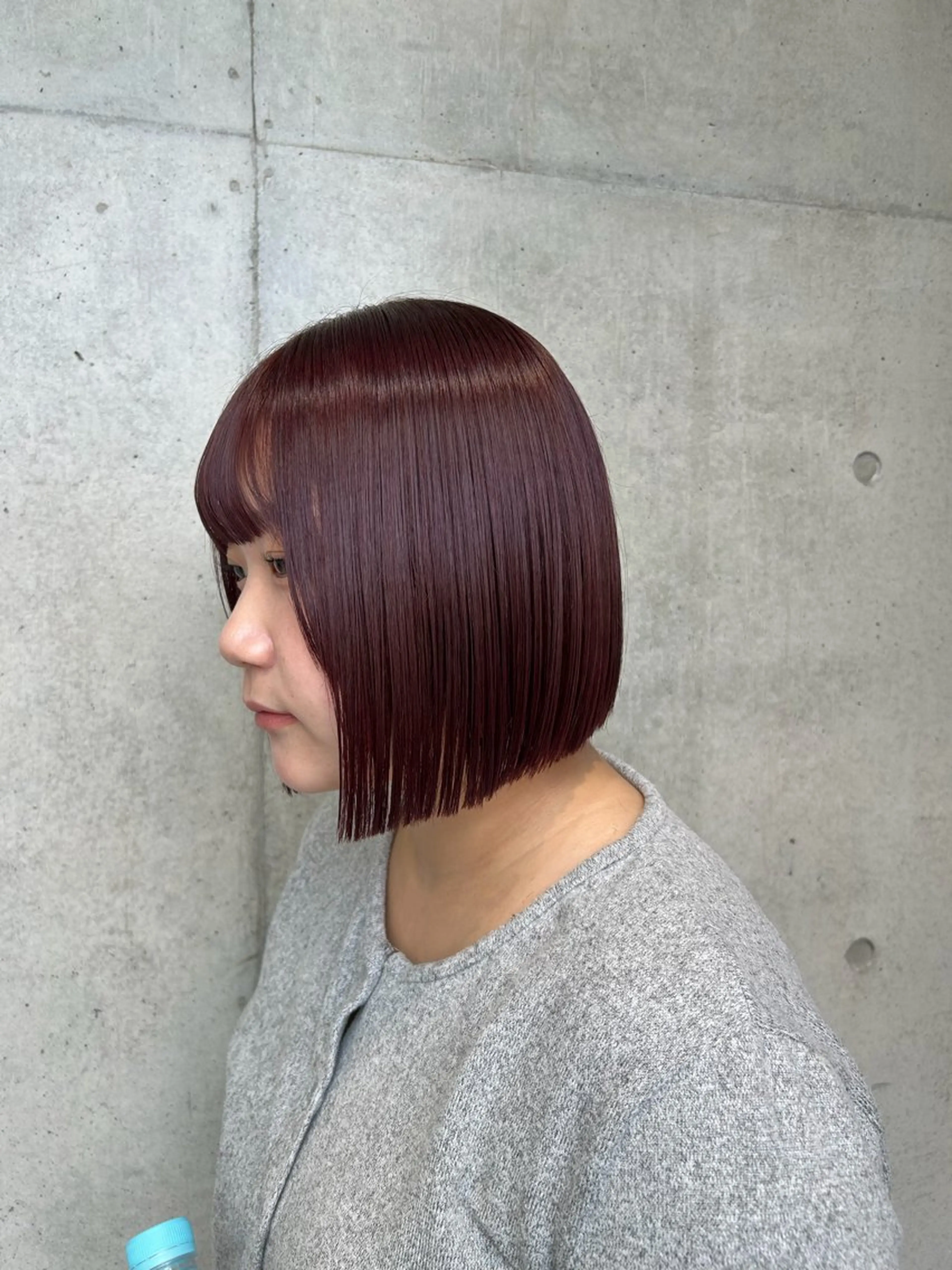 ショート カラー ヘアアレンジ カット ヘアカラー トリートメント ボブ艶モテカラー🫧 カリンのヘアスタイル