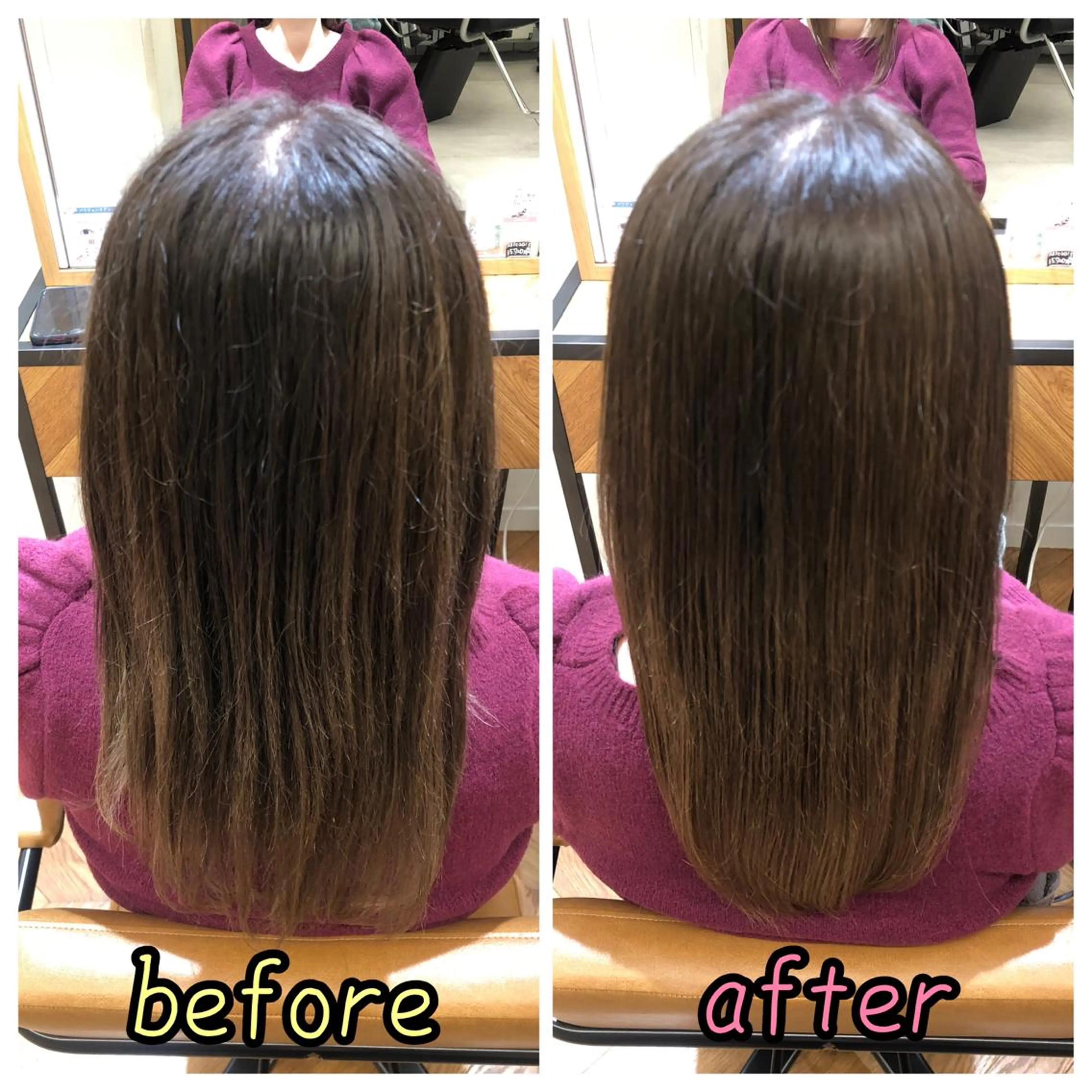 ミディアム elements所属・榎 菜摘のヘアスタイル