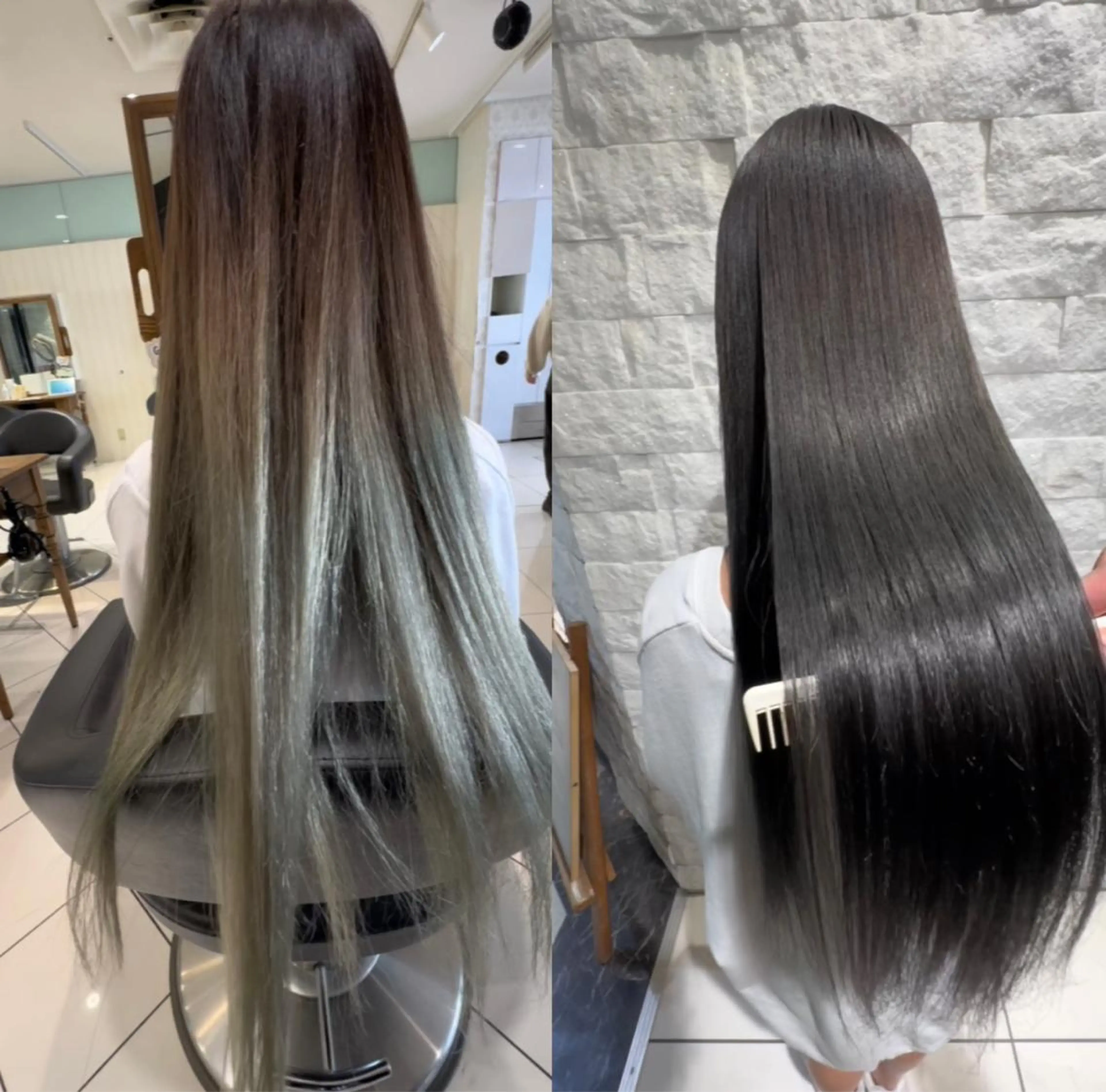 ロング くせ毛 髪質改善 縮毛矯正 トリートメント 酸性ストレート ✨美髪矯正の専門家✨ 髪質改善 松村のヘアスタイル