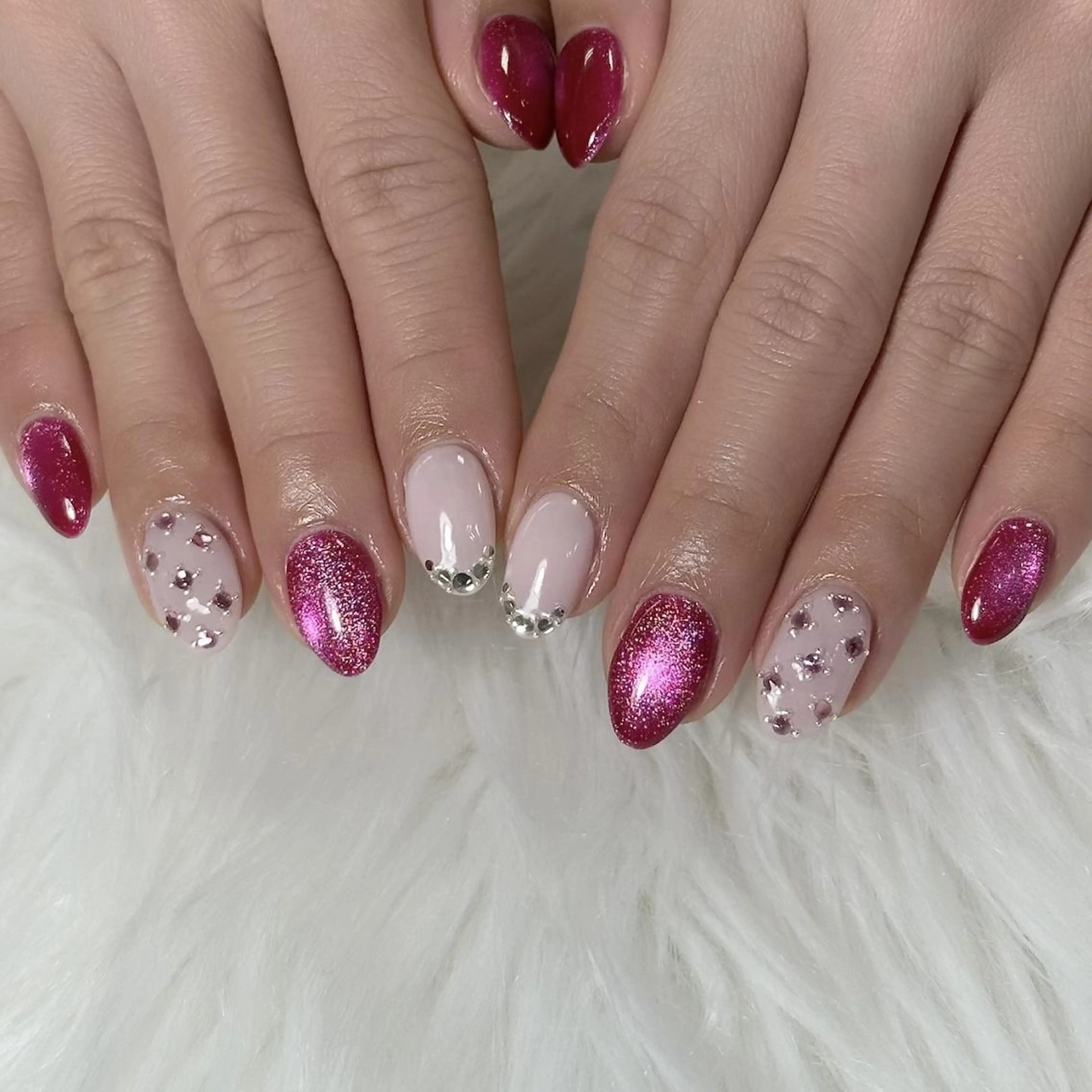 ネイル ❤️💛REBEST 京橋　nailのネイルデザイン