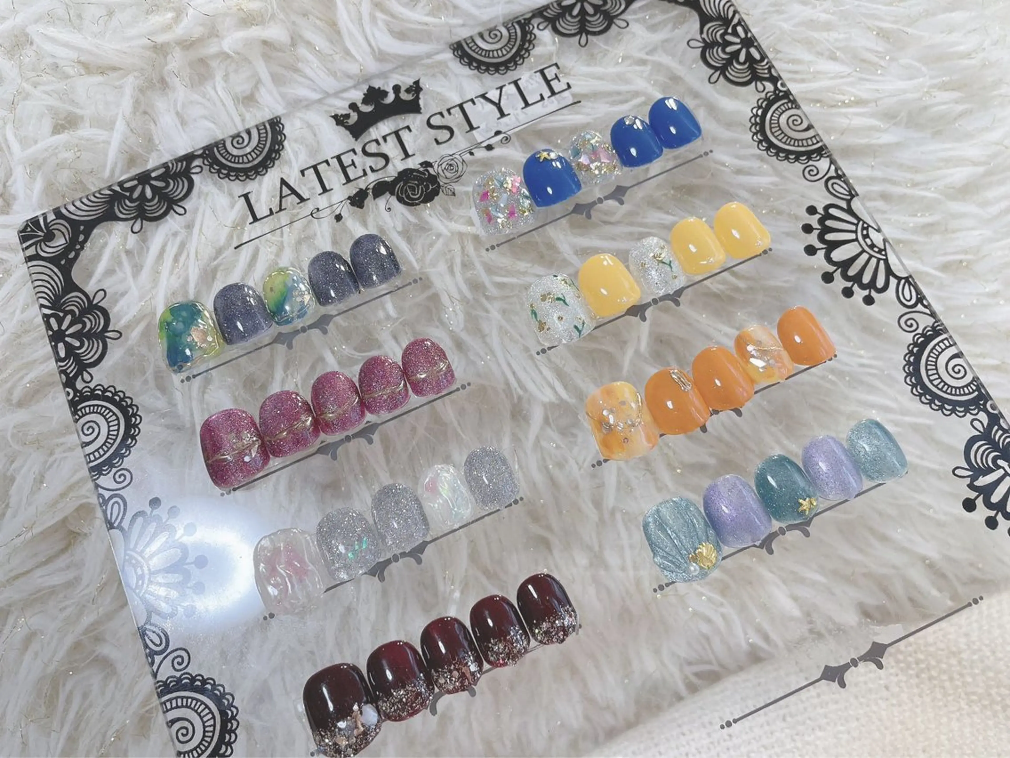 ネイル フットネイル シンプルネイル Azel nail 伊野麗のネイルデザイン