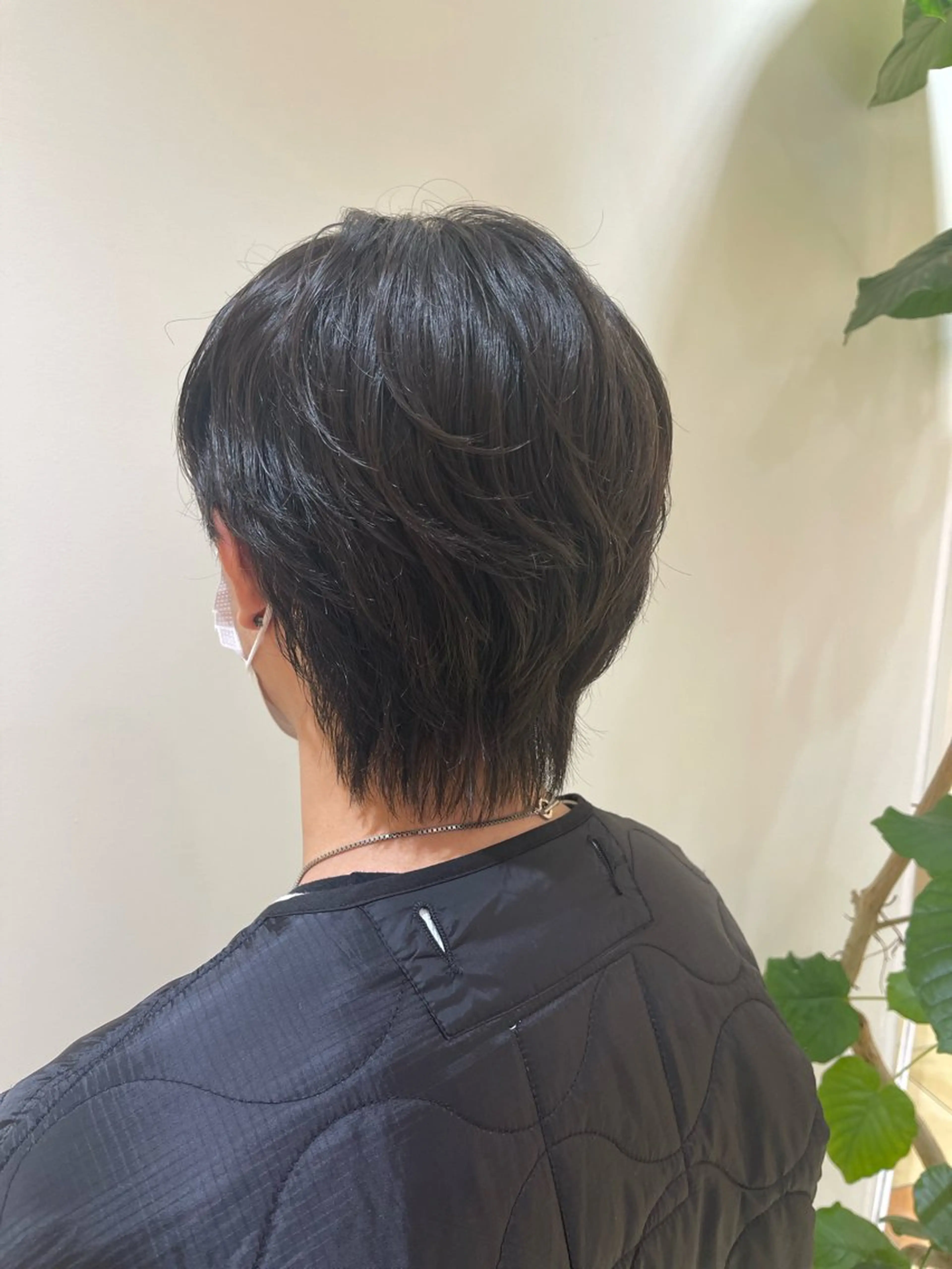 ショート パーマ メンズ 丸みショート/メンズ カット　佐々木真未のヘアスタイル