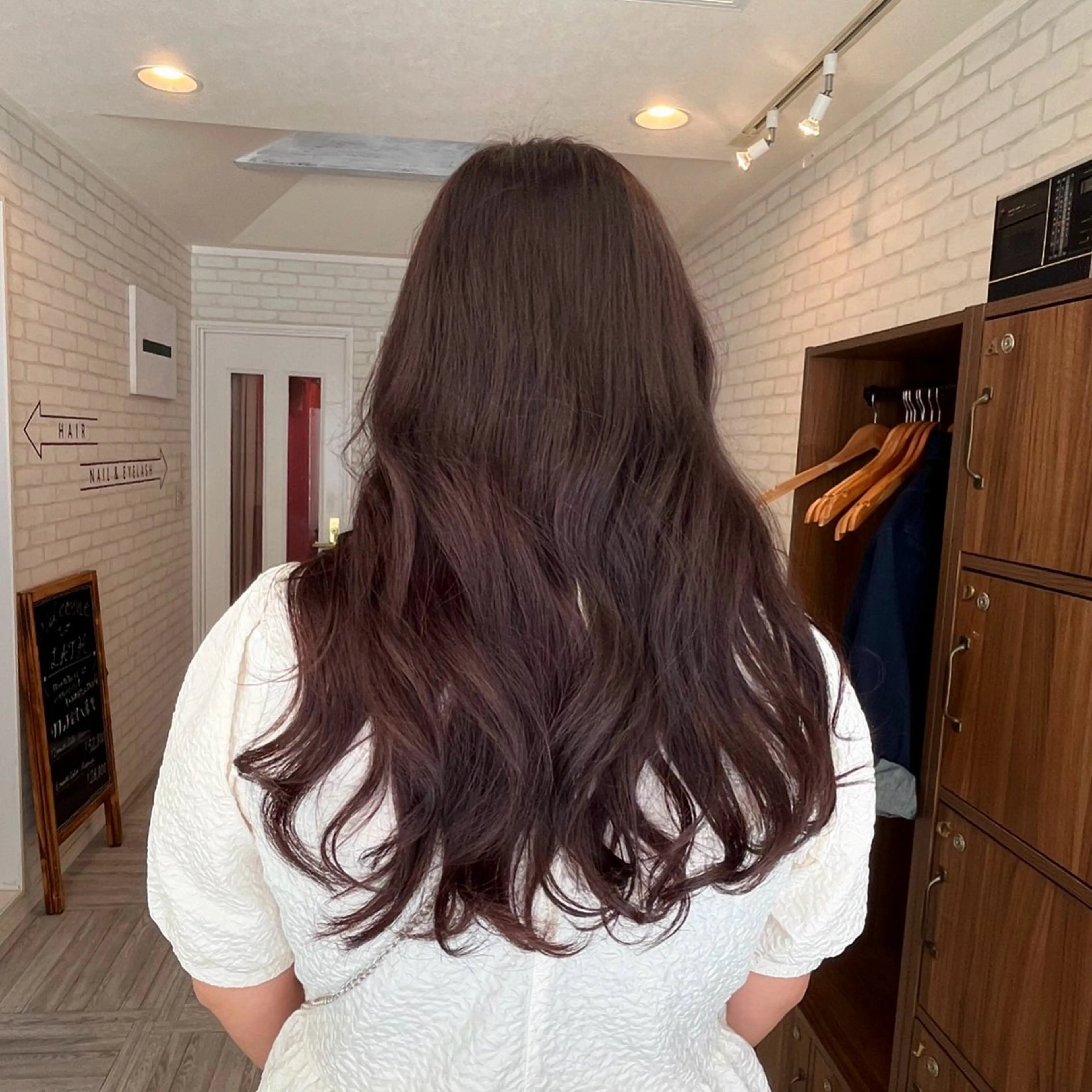 カラー ブラウンカラー ピンクカラー カット ヘアカラー 阿部 うららのヘアスタイル