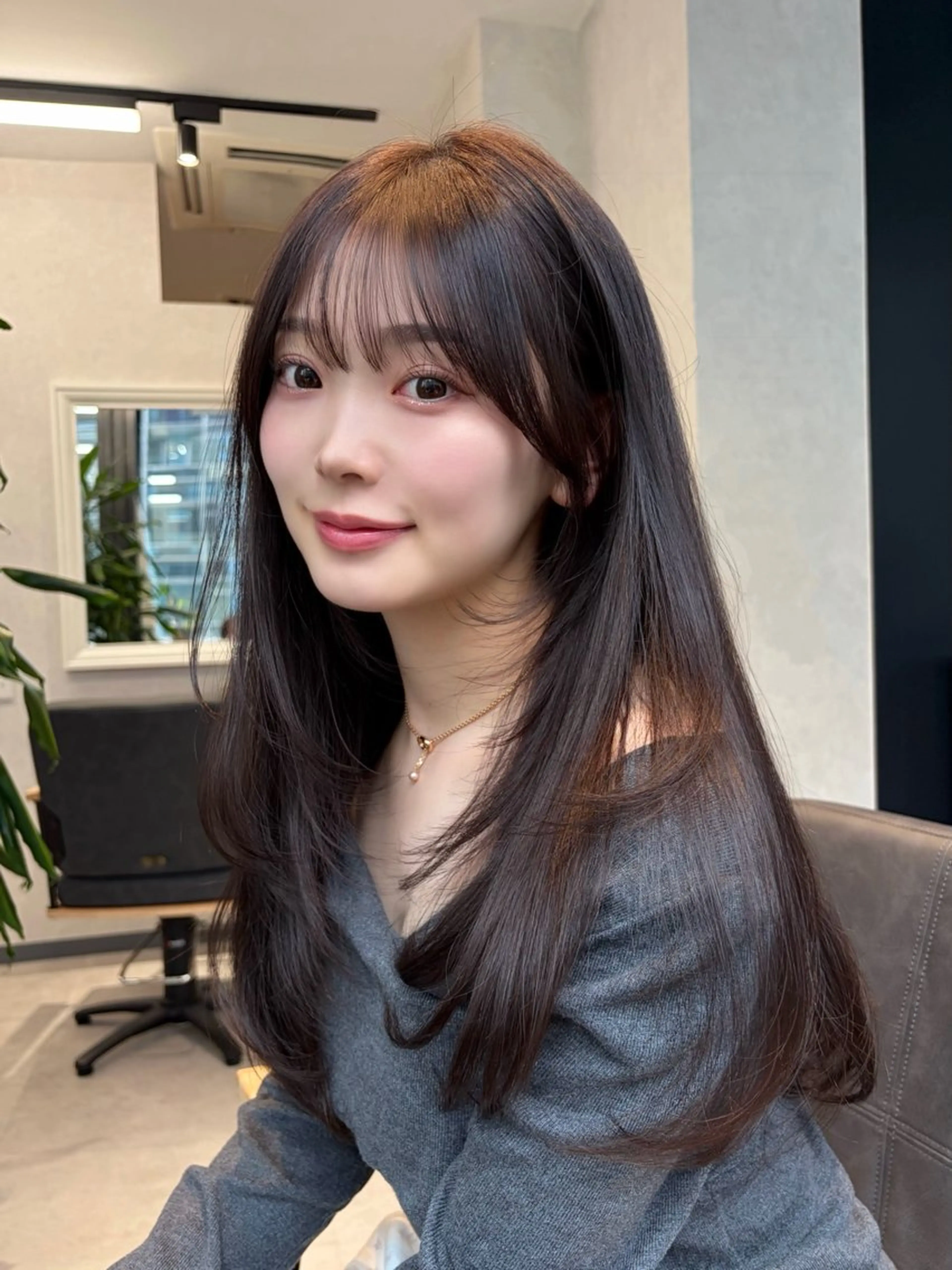 セミロング カット トリートメント 🩵似合わせカット/ カラー/あさか 🩵のヘアスタイル