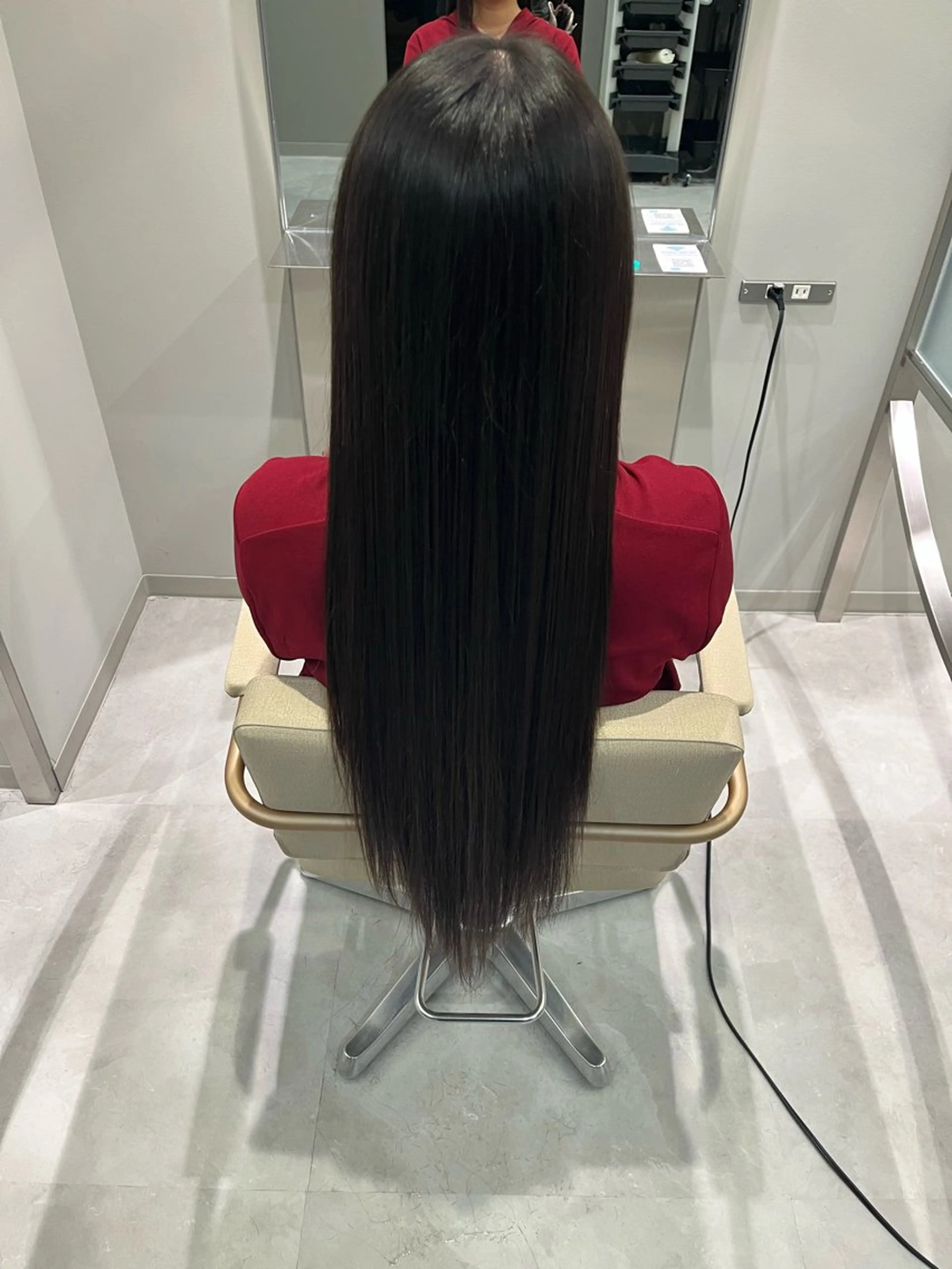 ロング 佐藤 玲音のヘアスタイル