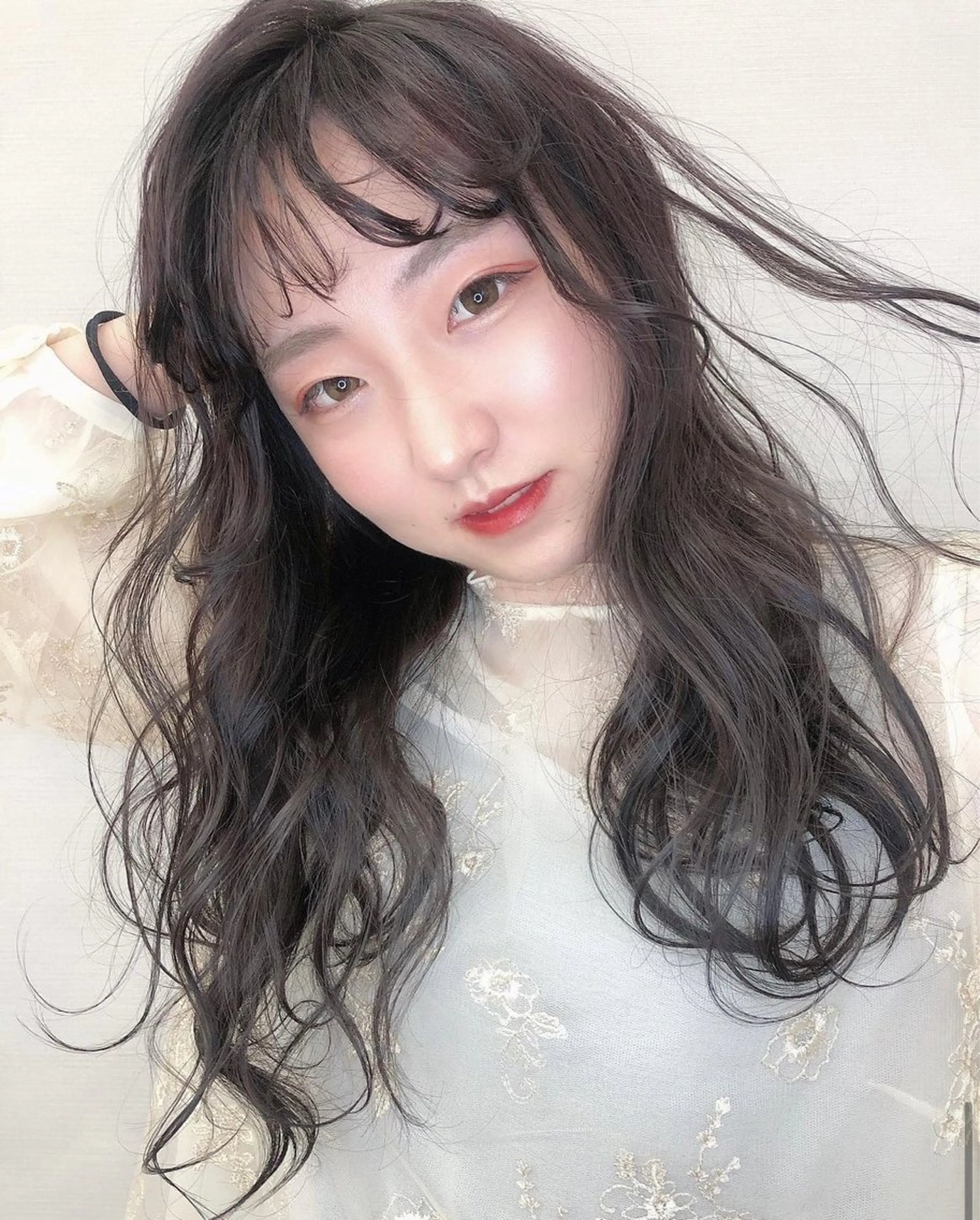 カラー 透明感カラー カット ヘアカラー トリートメント Sherry/R 三川町 ayakaのヘアスタイル