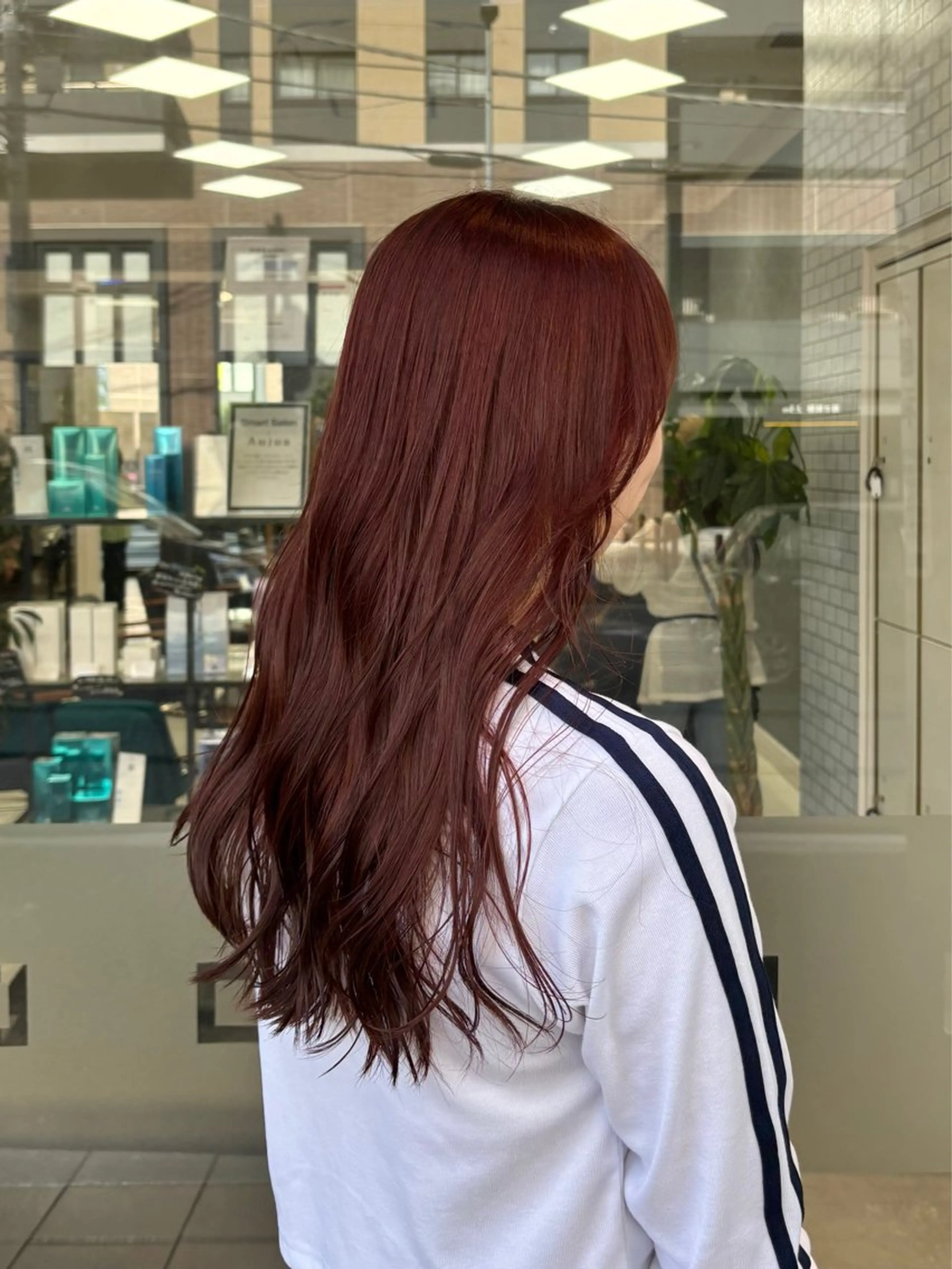 カラー ヘアカラー 垢抜けヘア/ レイヤー/暖色/麻咲のヘアスタイル