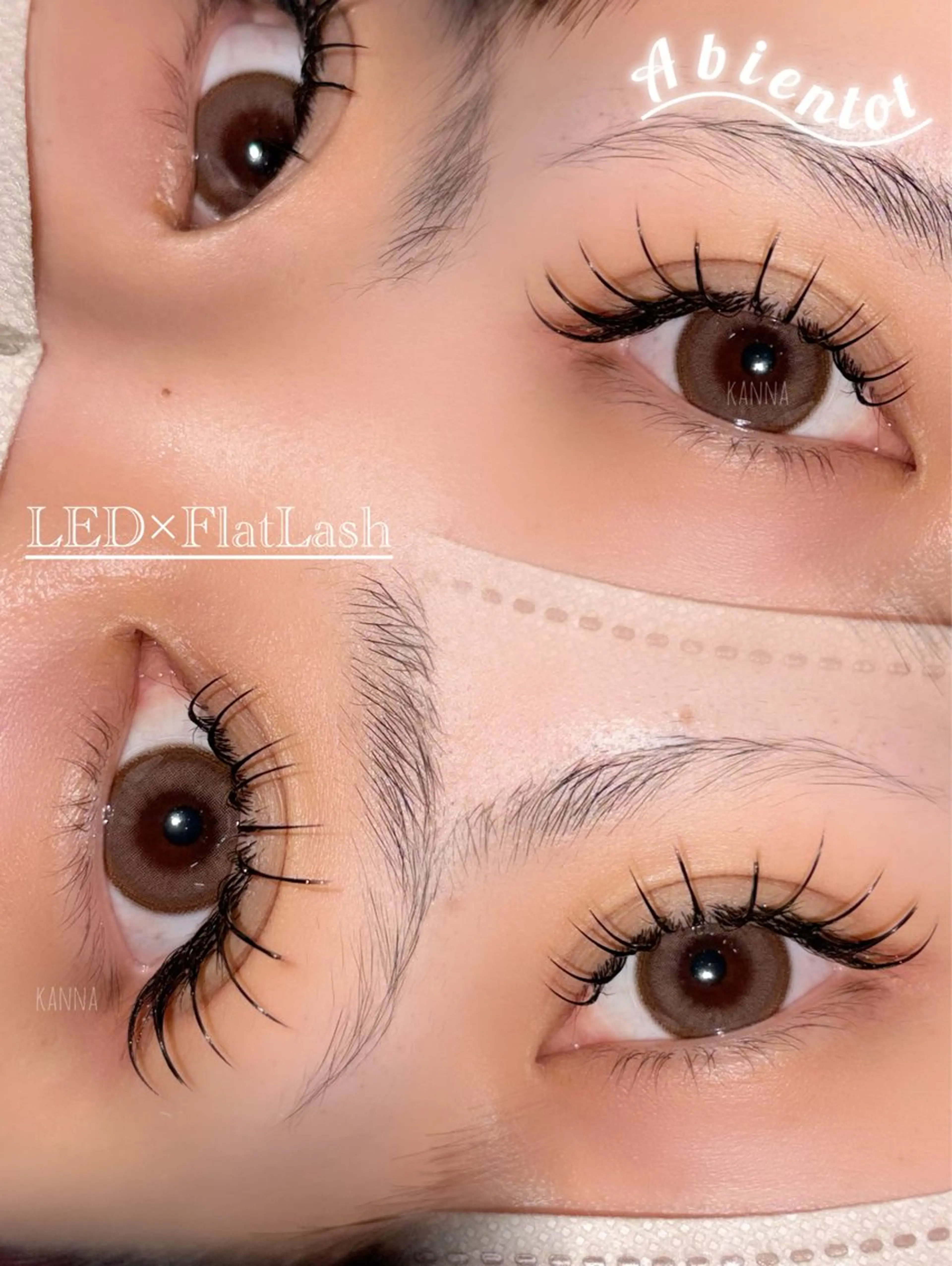 マツエク・マツパ Abientot Kannaのマツエク・マツパデザイン