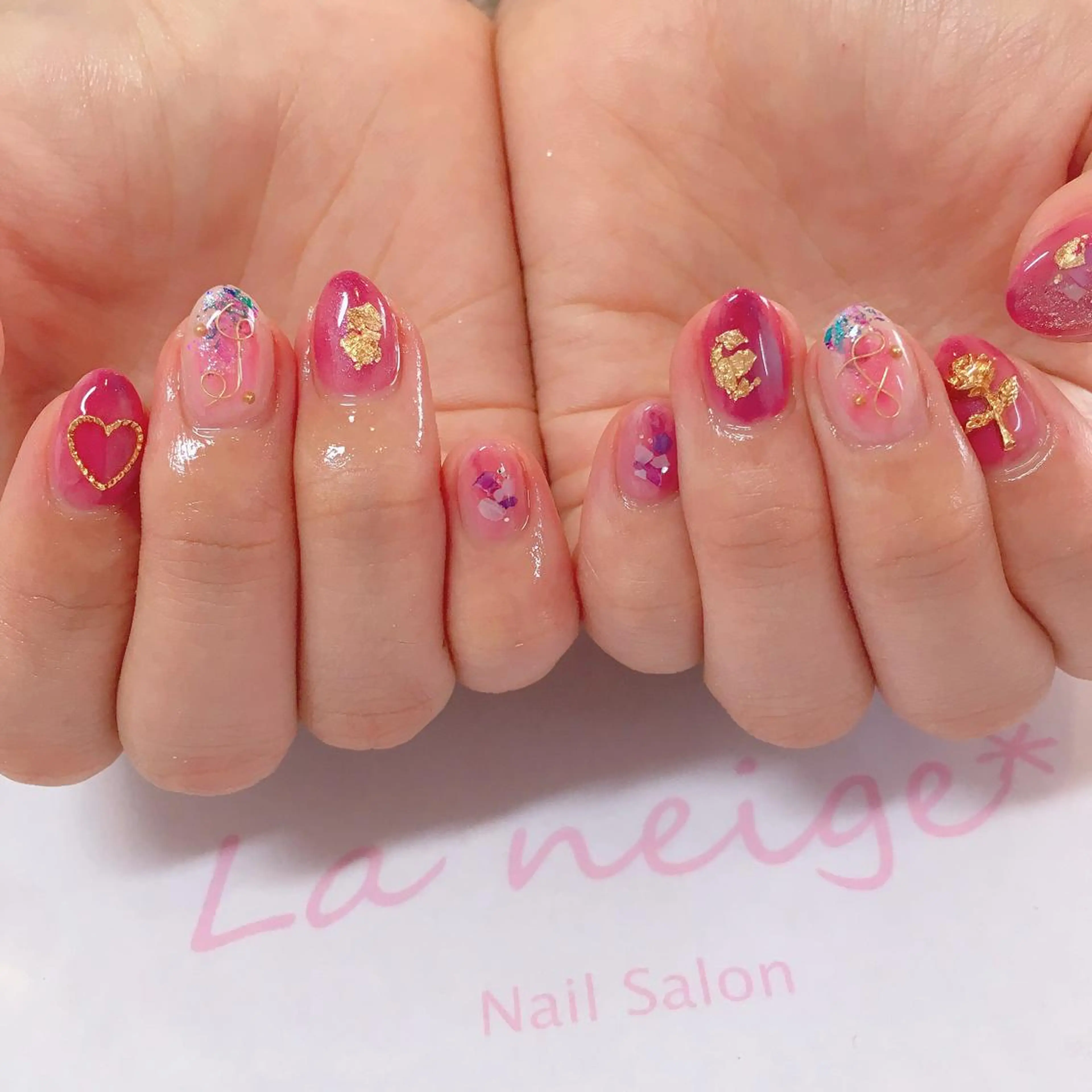 ネイル La neige* yuki 🐩🌙のネイルデザイン