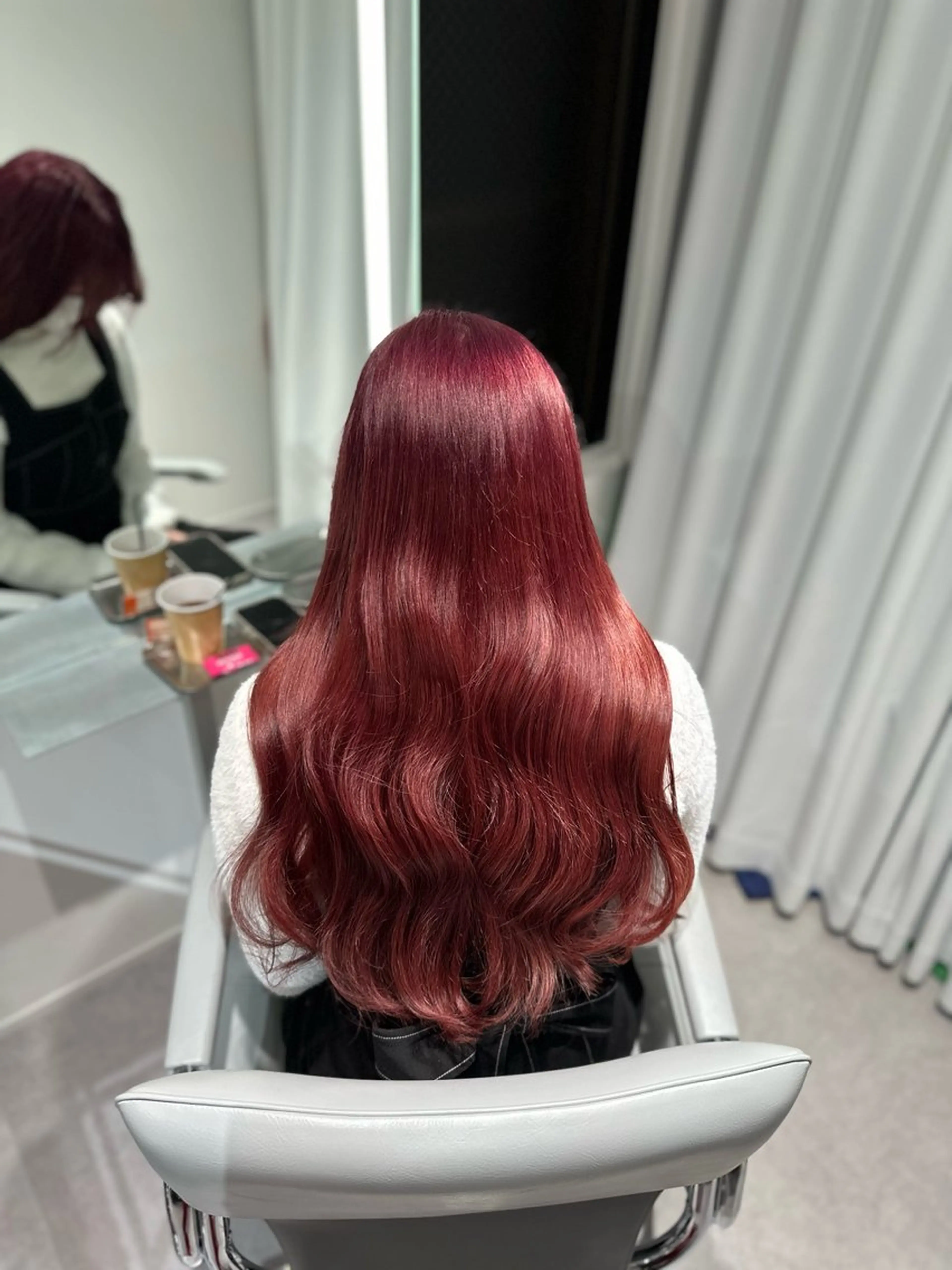 カラー ヘアカラー unique 松原吹季のヘアスタイル