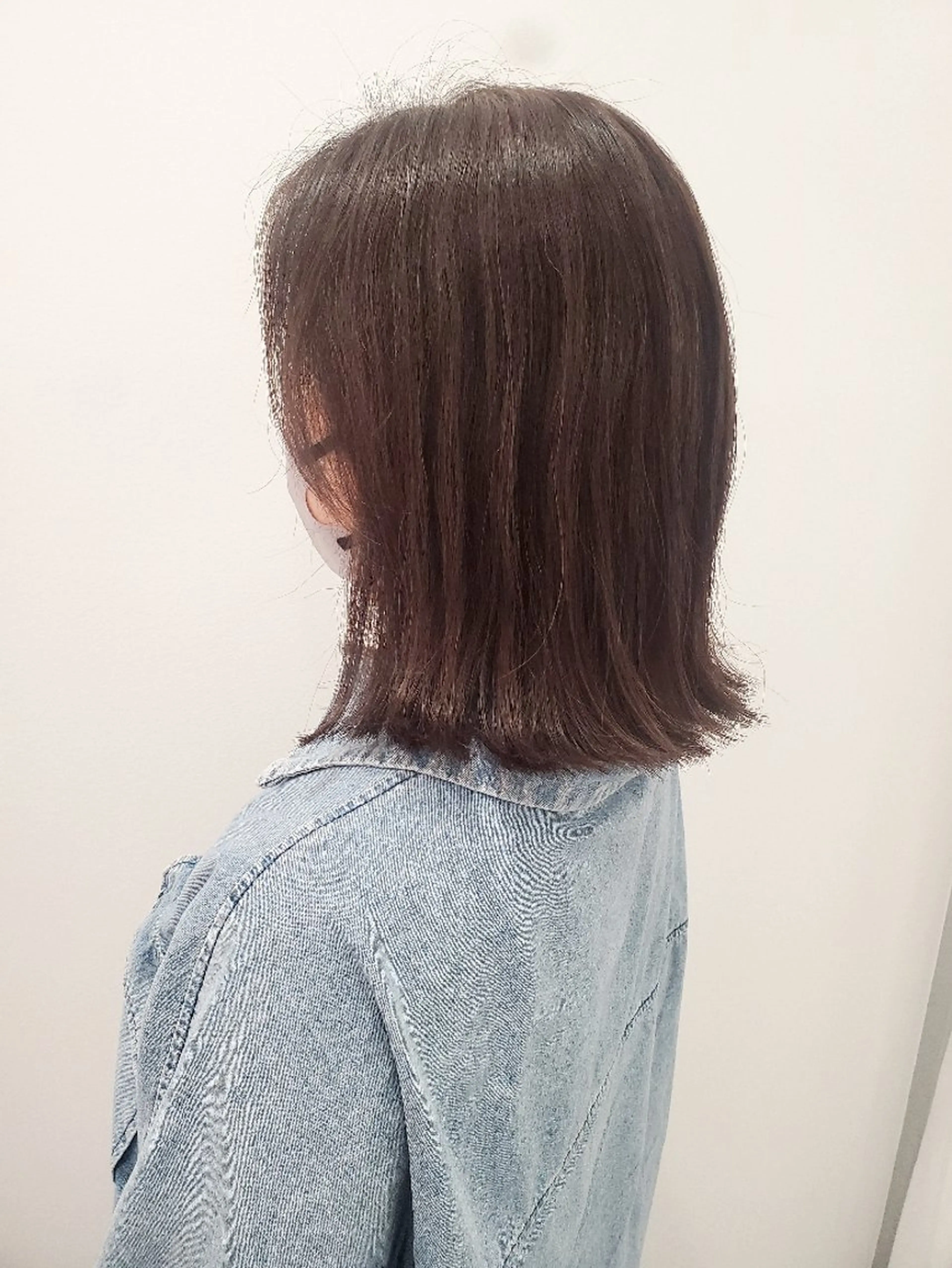 ミディアム カラー カット ヘアカラー トリートメント ヘッドスパ 齋藤 愛美のヘアスタイル