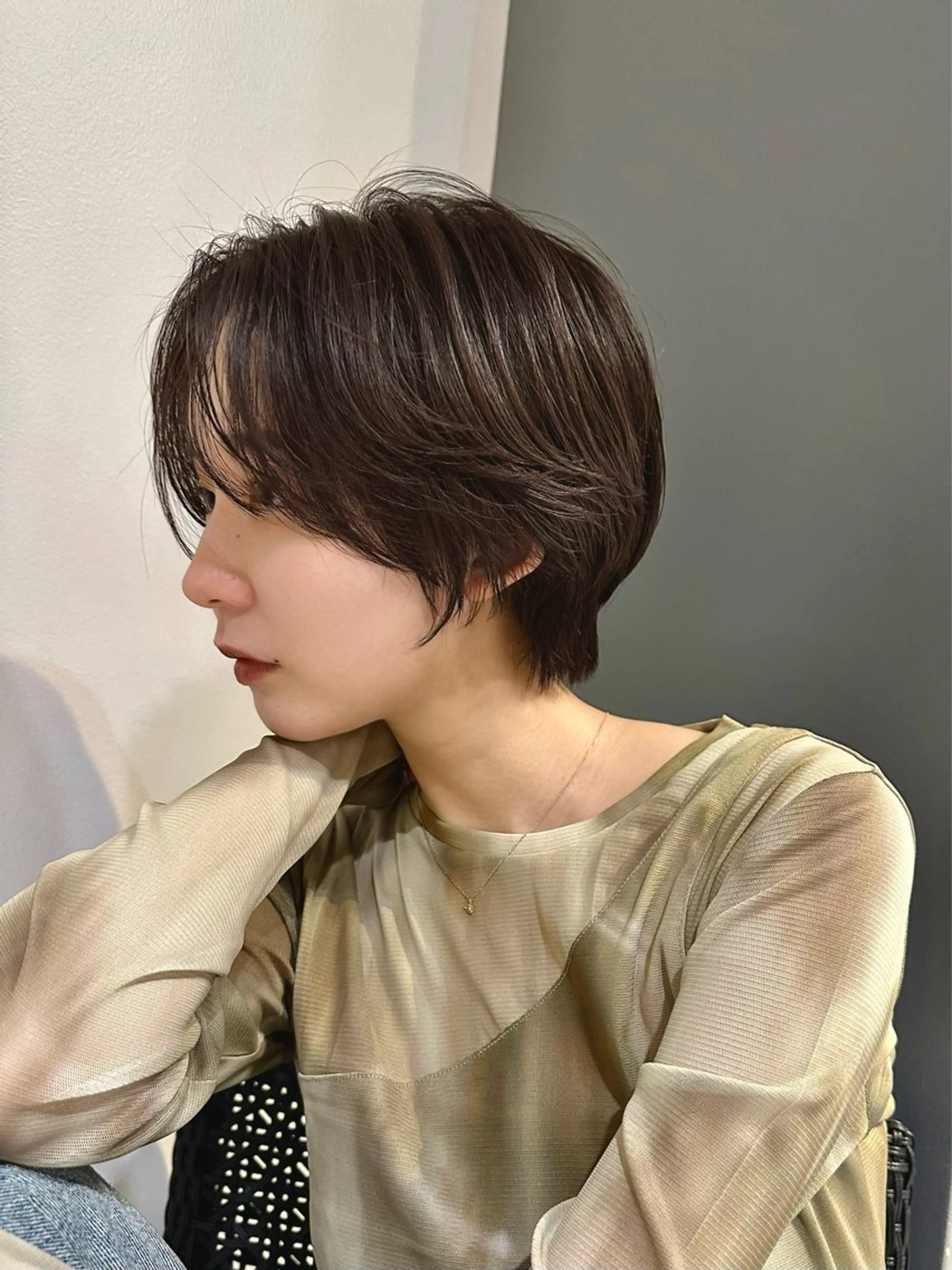 ショート 岸本 理希のヘアスタイル
