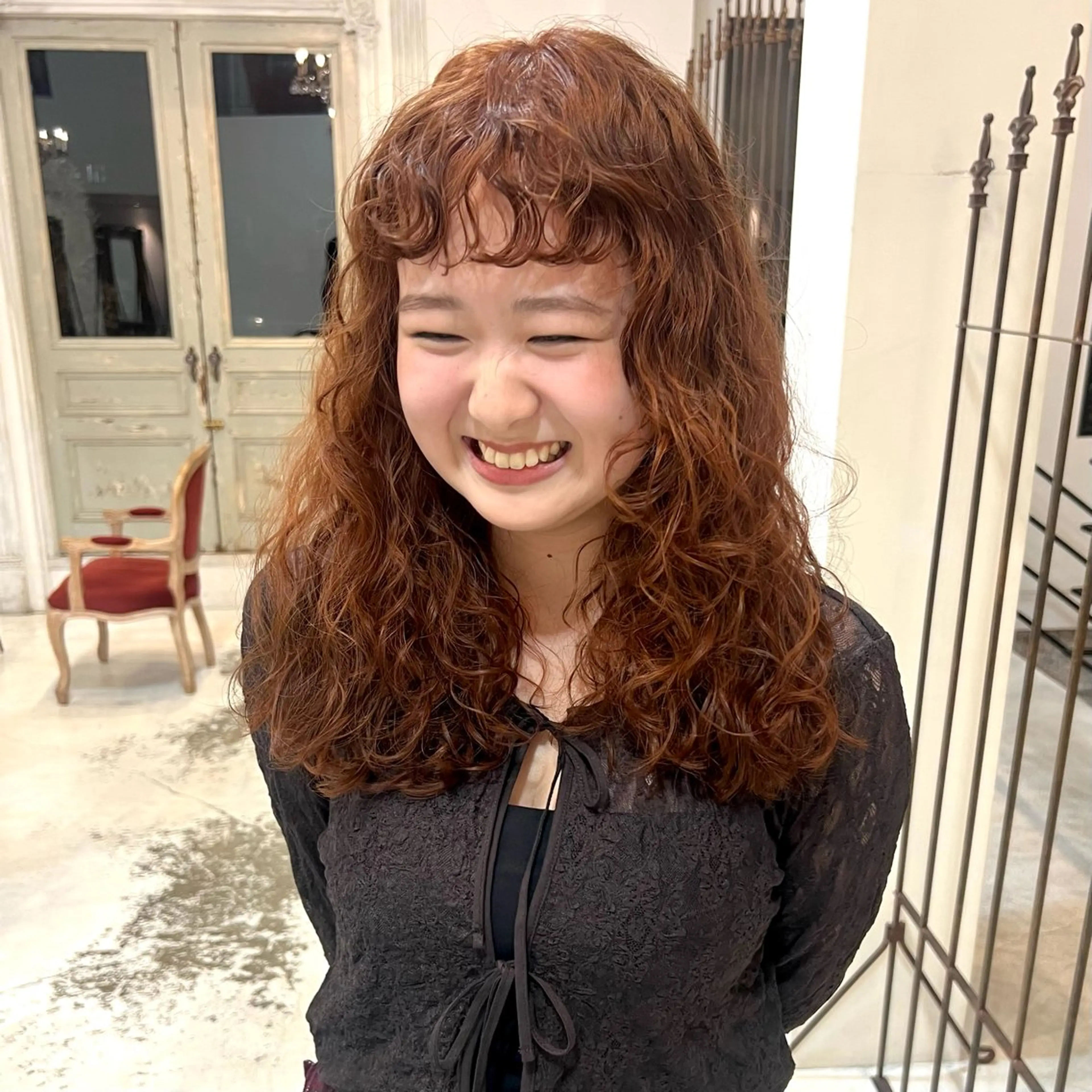 《ご新規様限定🐥モニターモデル様》似合わせカット＋パーマ🌈の写真