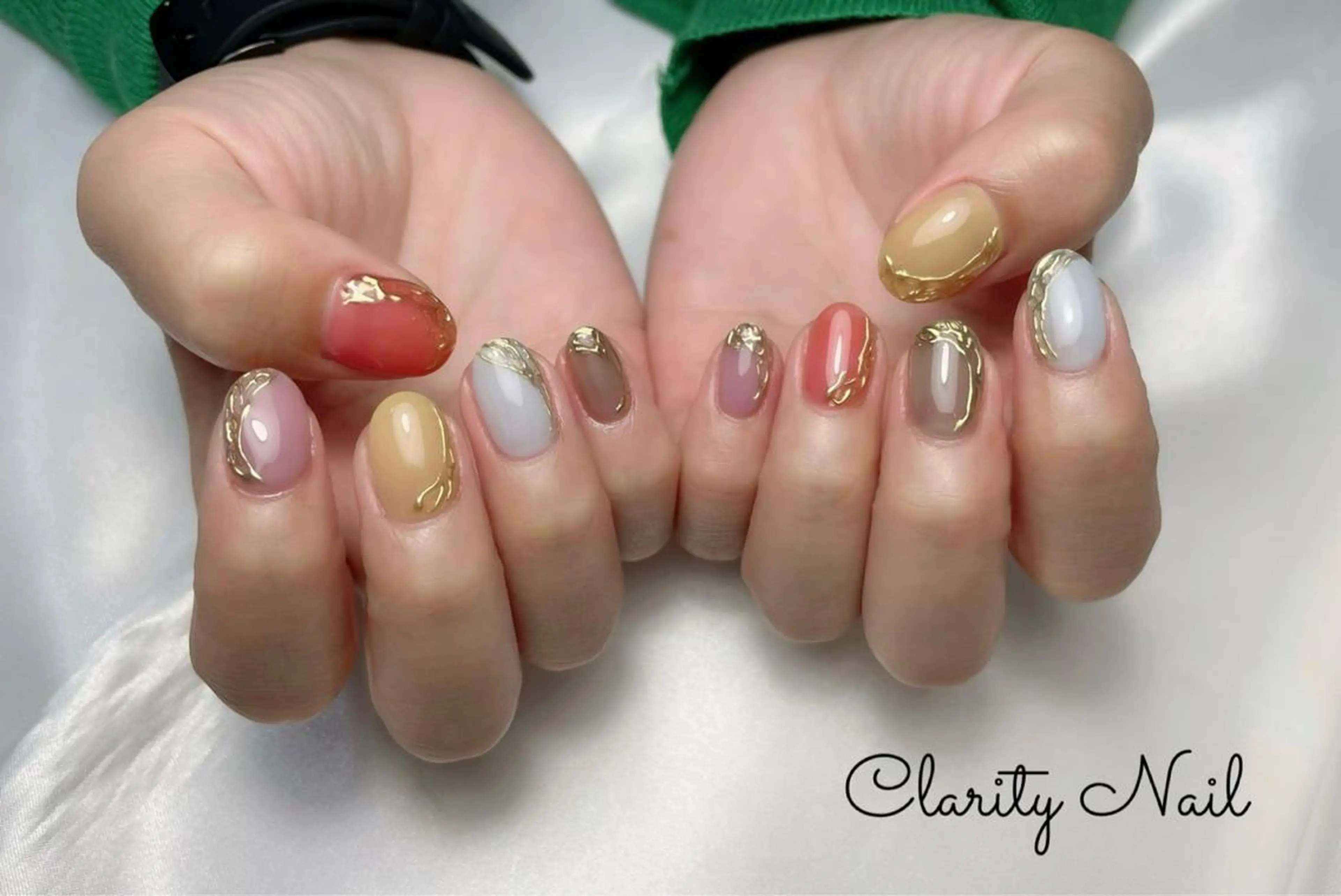 ネイル アートネイル 持ち込み ハンドネイル Clarity Nailのネイルデザイン