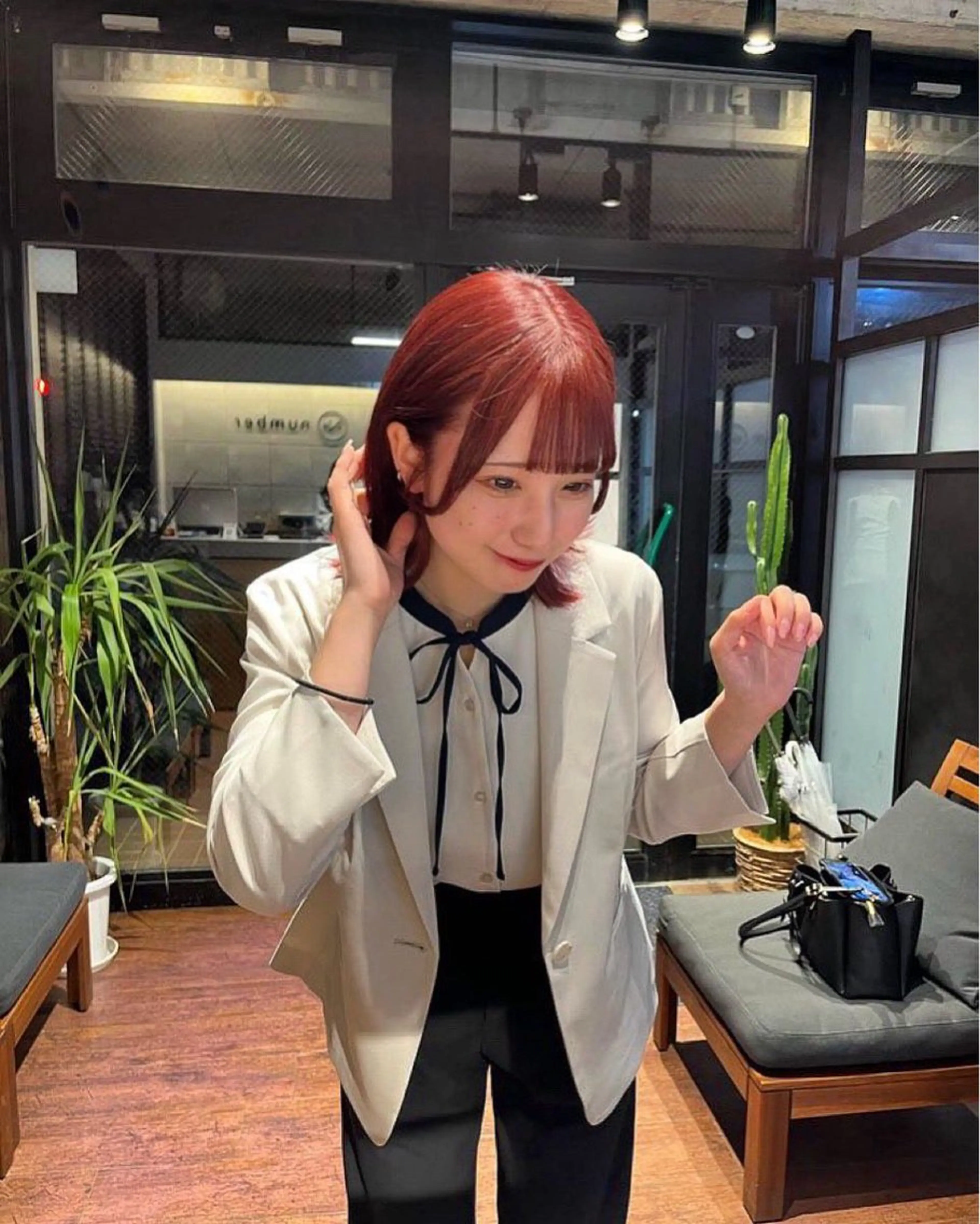 ショート mayuki /暖色/艶カラーのヘアスタイル