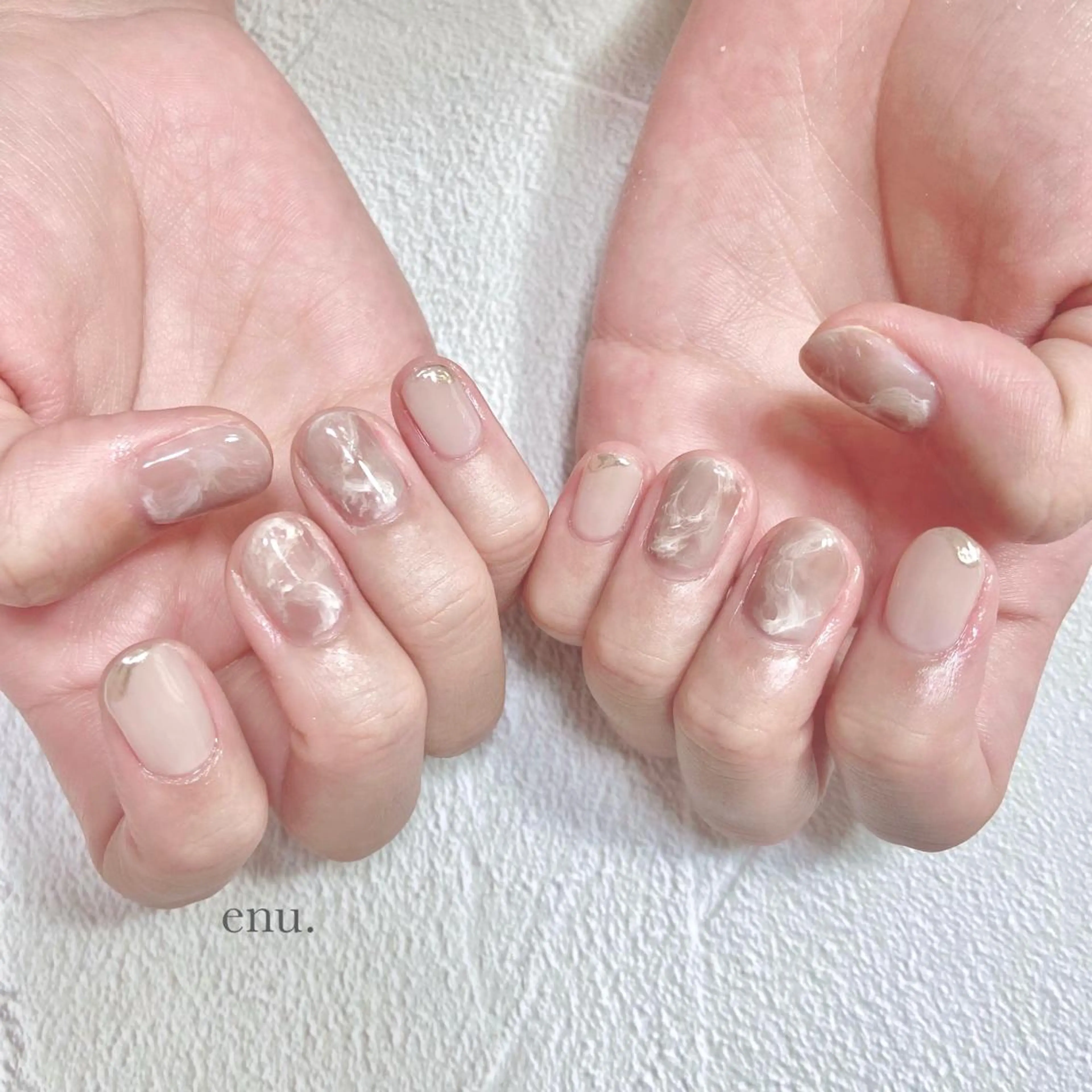 ネイル ハンドネイル enu. nanakoのネイルデザイン