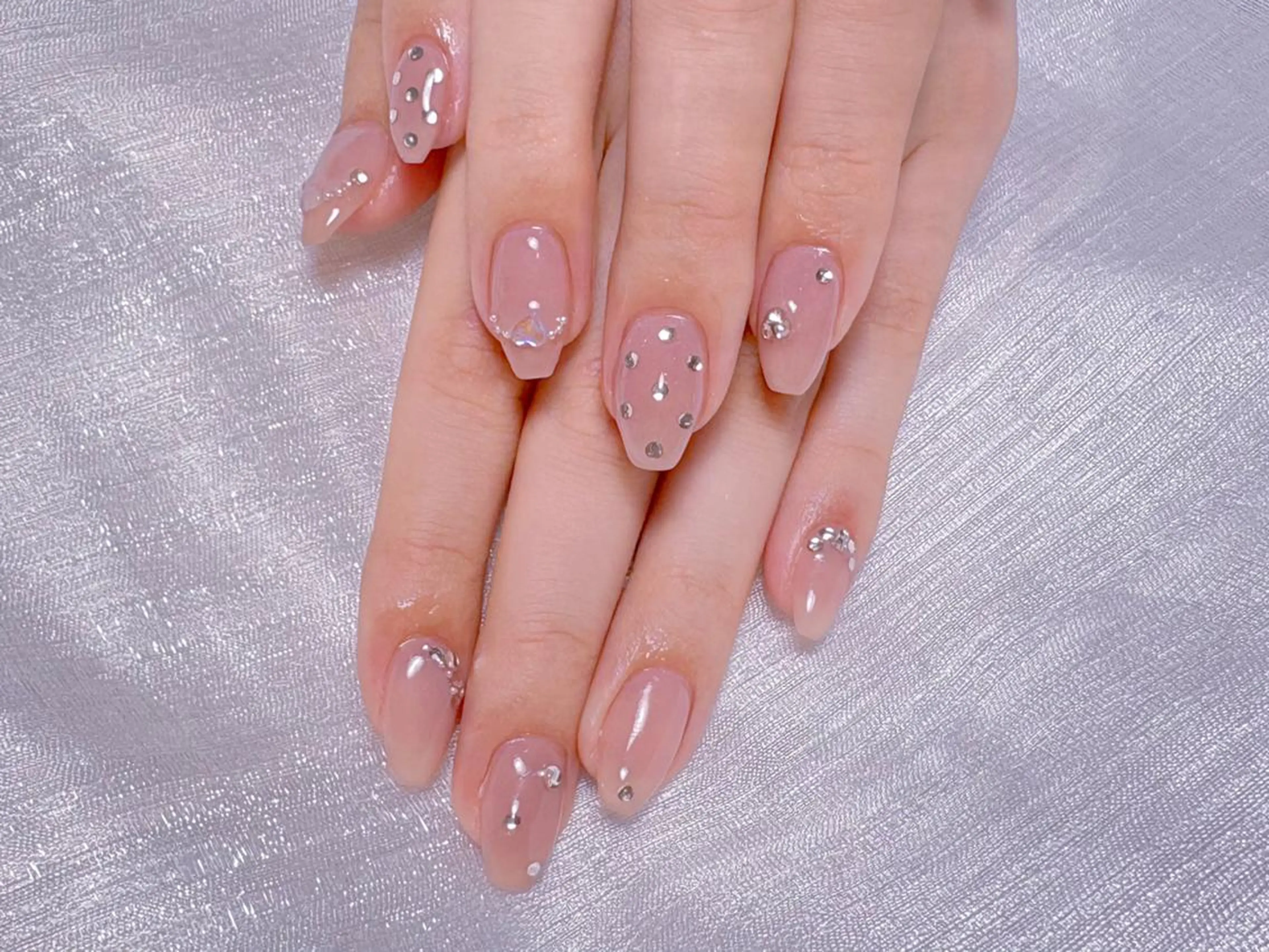 ネイル 🎀鈴音🎀 ワンホンネイルのネイルデザイン