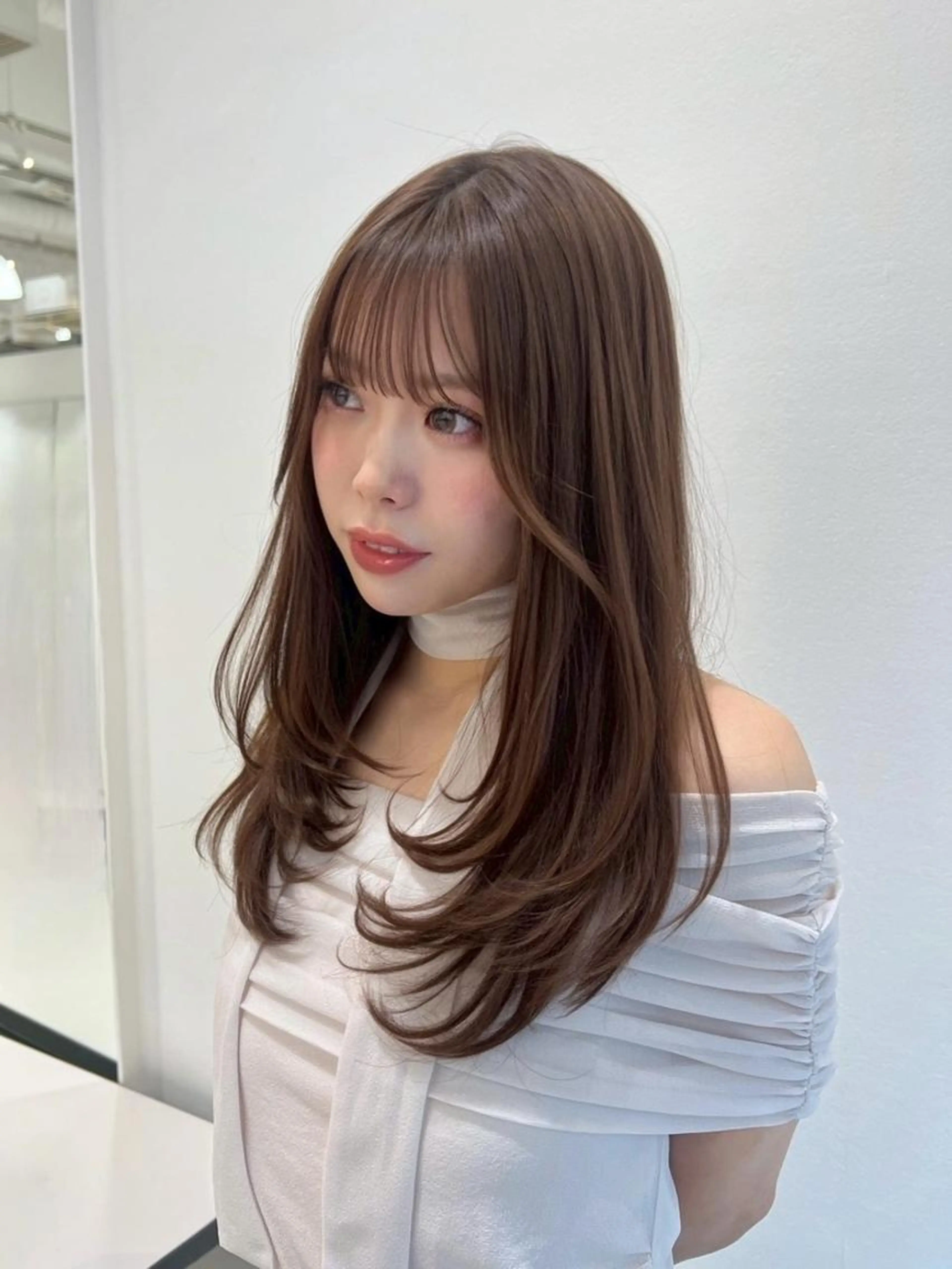 【💗技術モデル募集💗】ワンカラー＋髪質改善トリートメント💕　　　ミニモ学割/韓国の写真