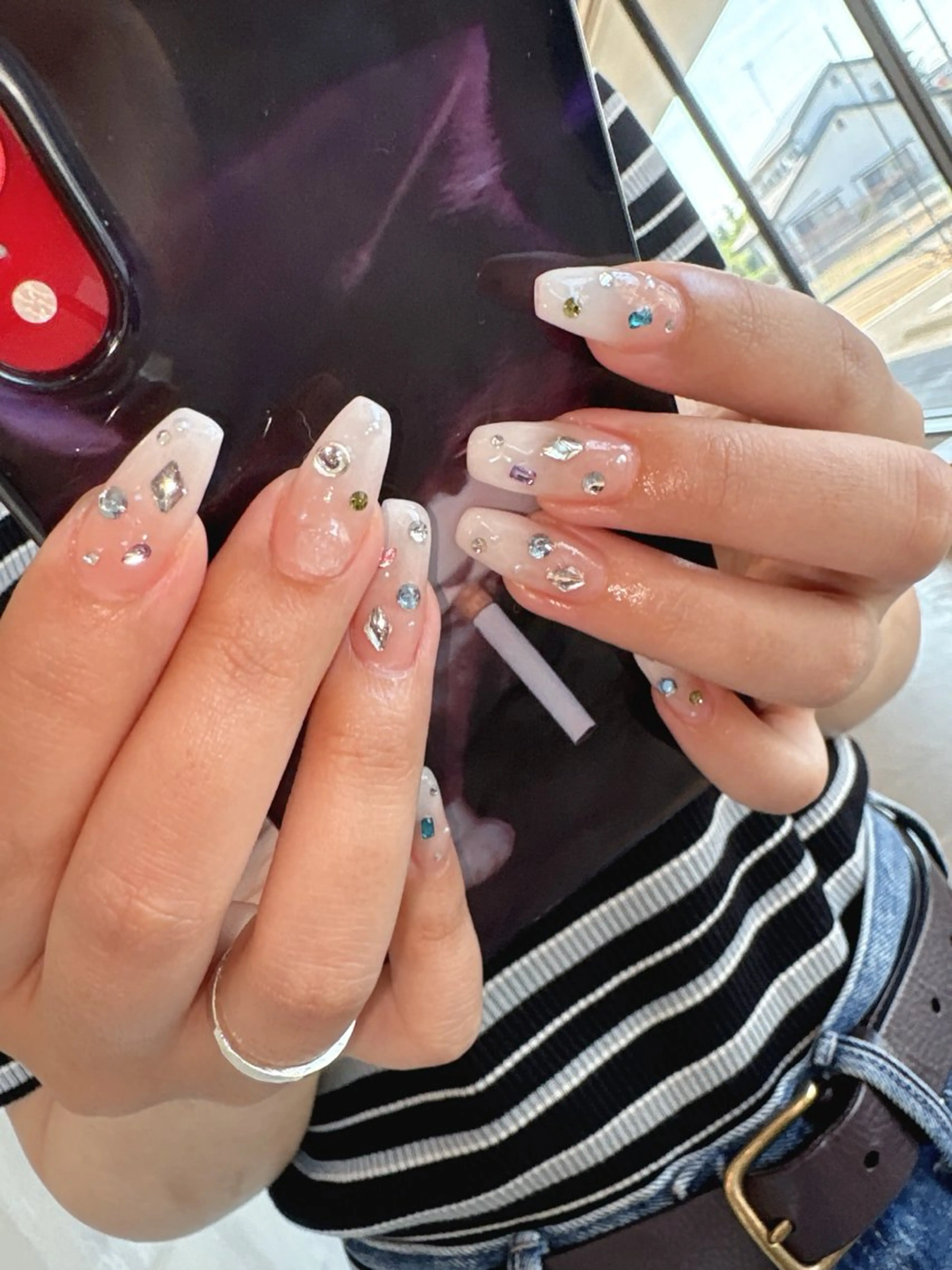 ネイル ハンドネイル tote. sumileのネイルデザイン